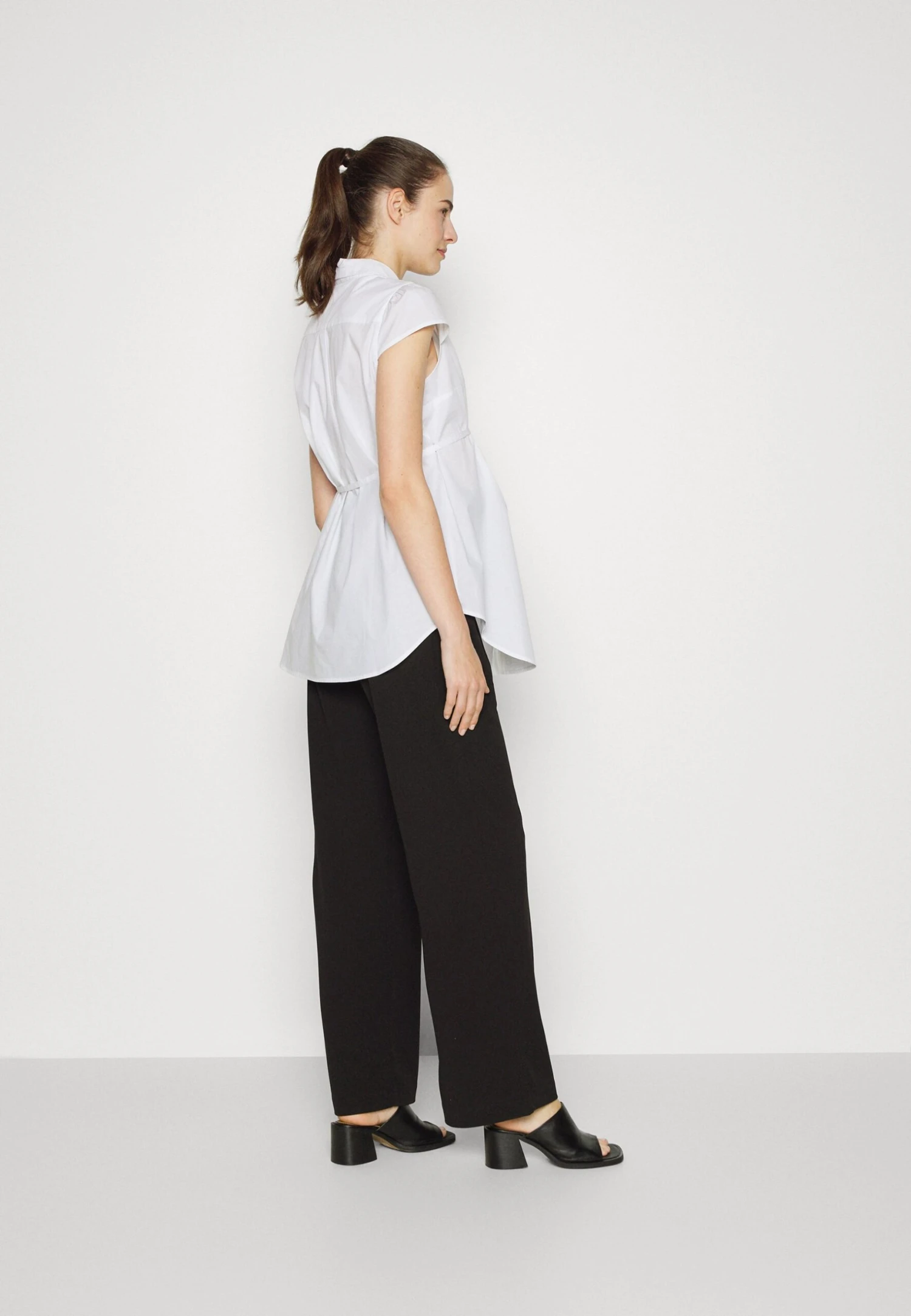 Overhemdblouse - White 5 Overhemdblouse - White - Afbeelding 3