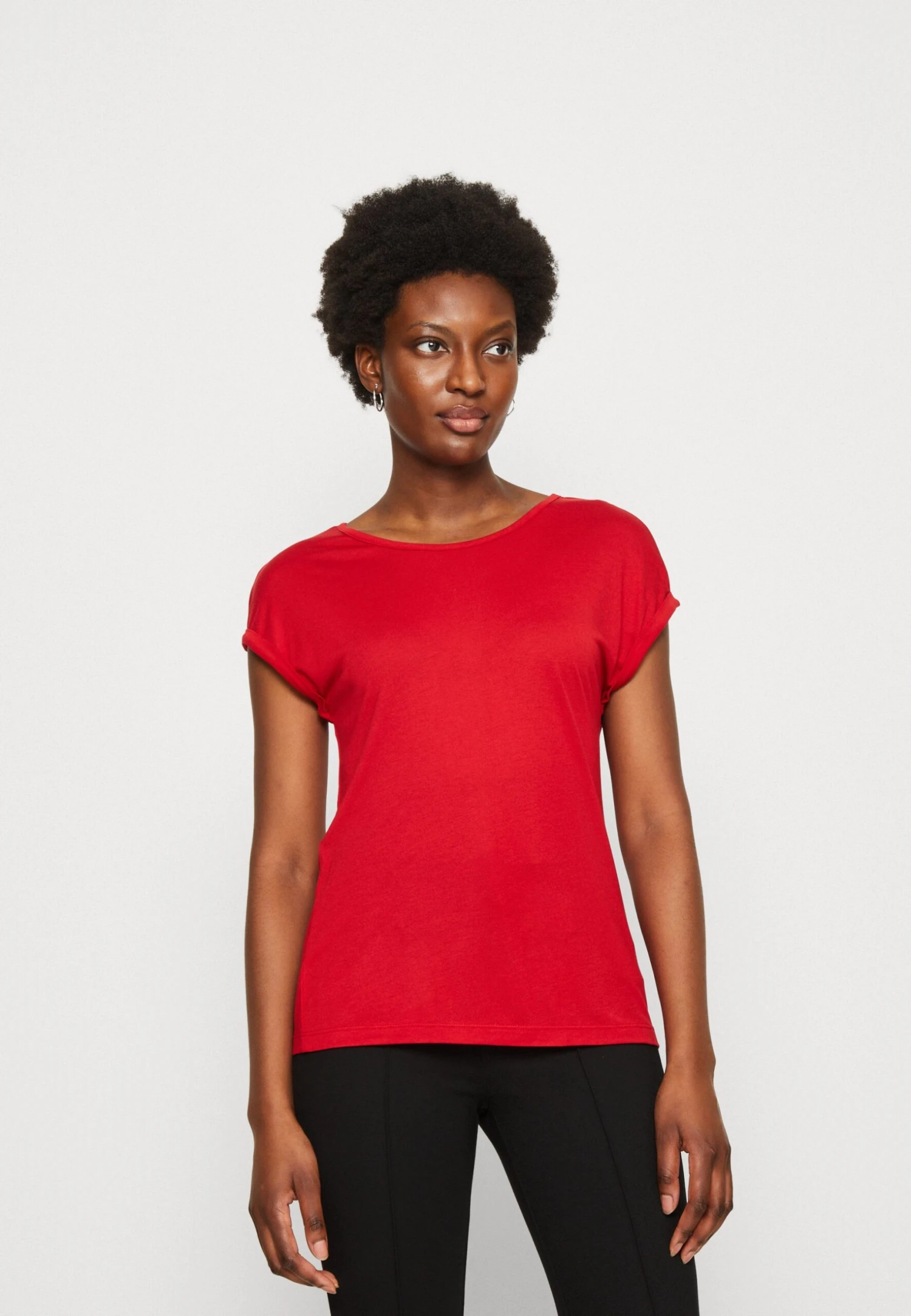 Anna Field 3 Pack - T-Shirt Basic - Beige/Off-White/Red 7 Anna Field 3 Pack - T-Shirt Basic - Beige/Off-White/Red - Afbeelding 5