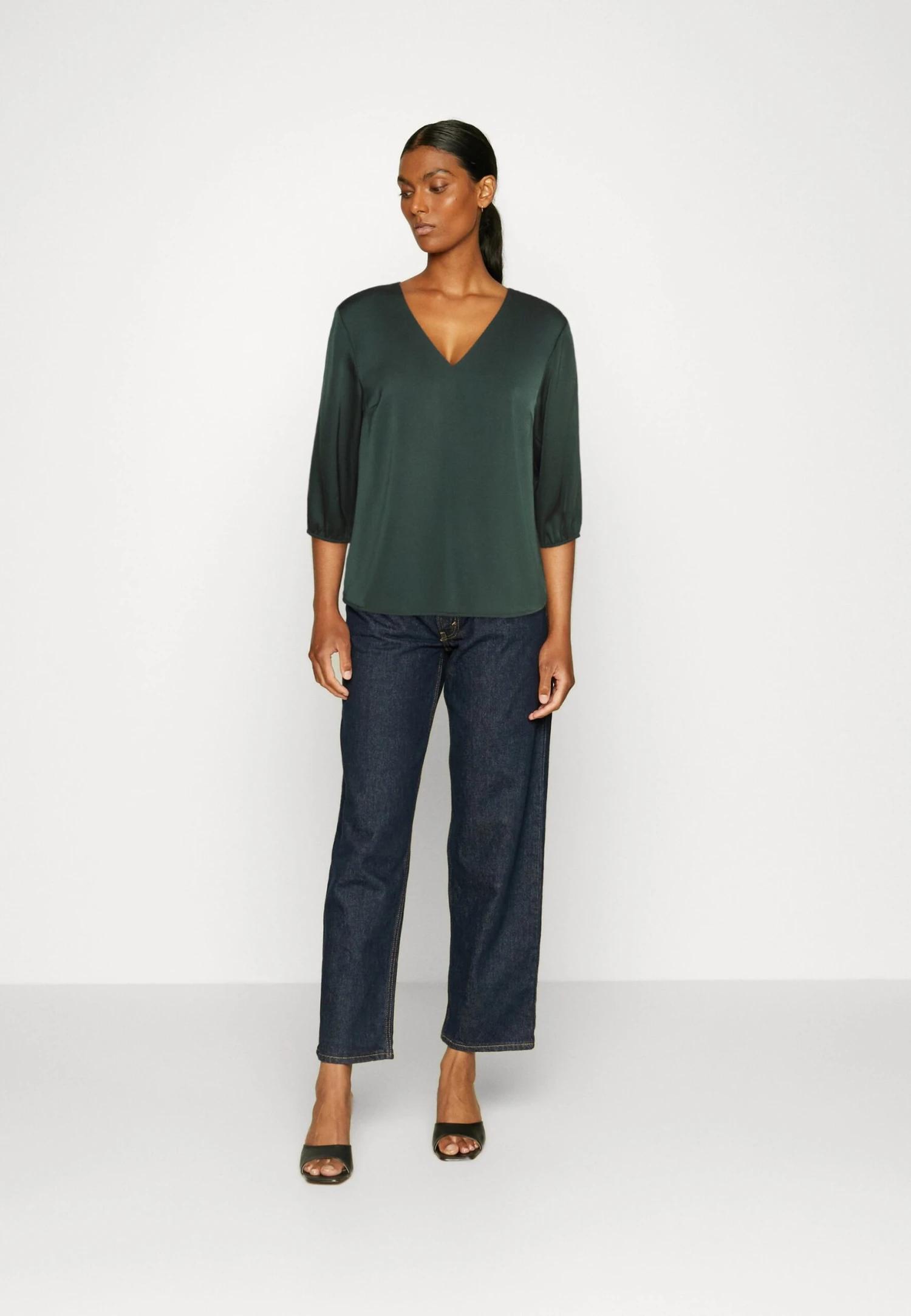 Anna Field Blouse - Dark Green 4 Anna Field Blouse - Dark Green - Afbeelding 2