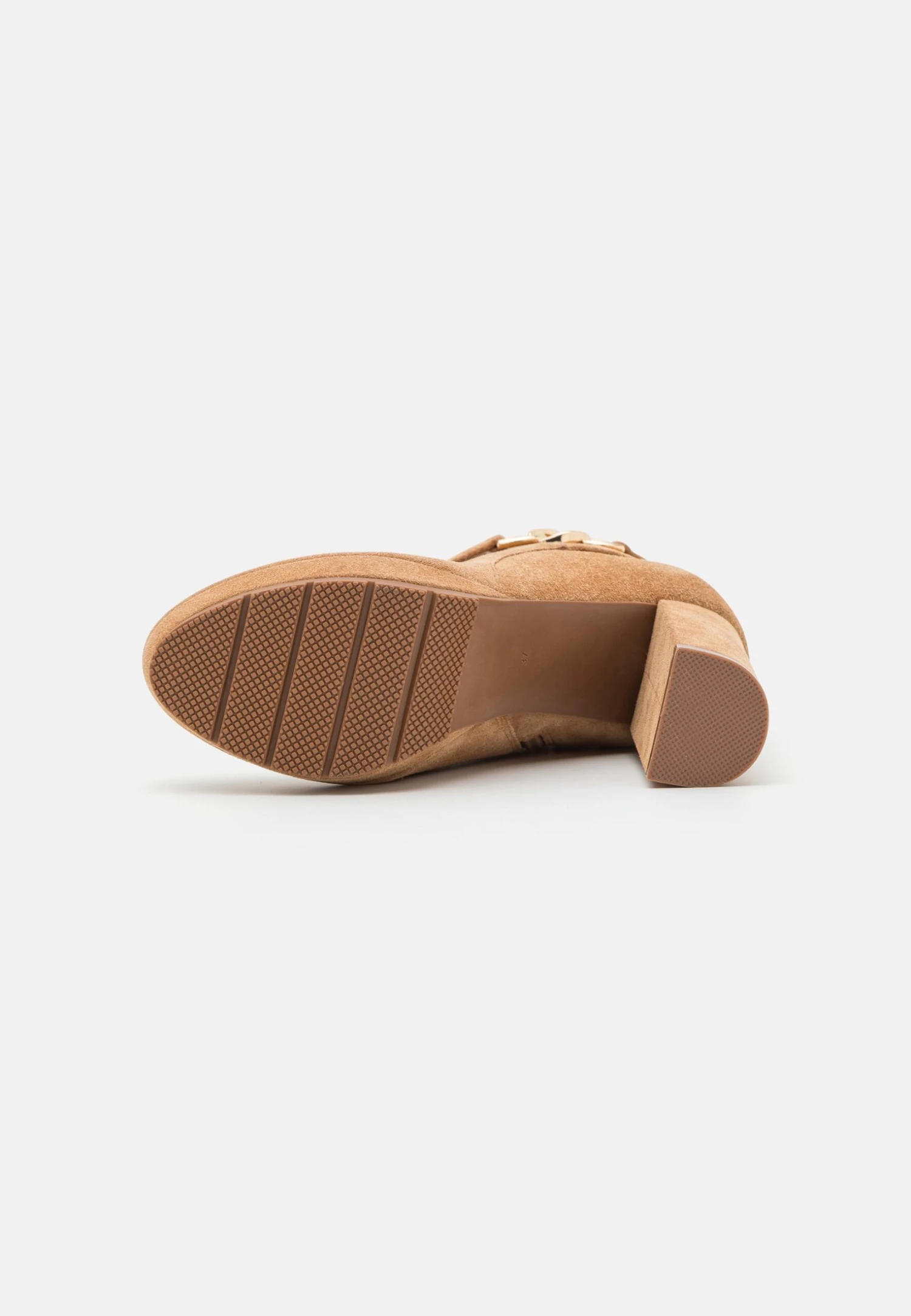 Anna Field Leather- Enkellaarsjes Met Plateauzool - Cognac 7 Anna Field Leather- Enkellaarsjes Met Plateauzool - Cognac - Afbeelding 5