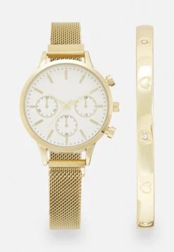 Anna Field Set - Horloge - Gold-Coloured