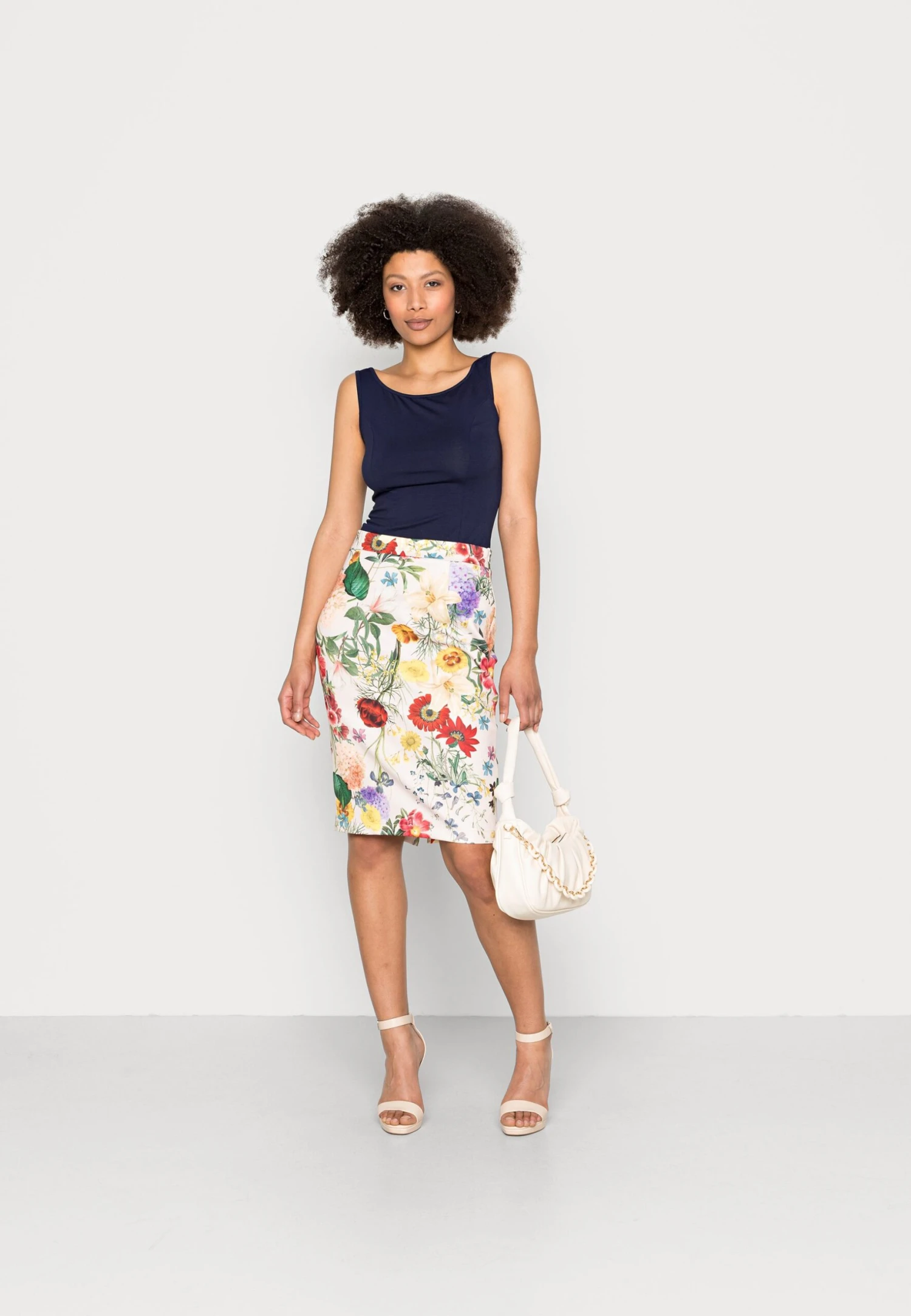 Anna Field Kokerrok - Light Pink/Multi-Coloured 4 Anna Field Kokerrok - Light Pink/Multi-Coloured - Afbeelding 2