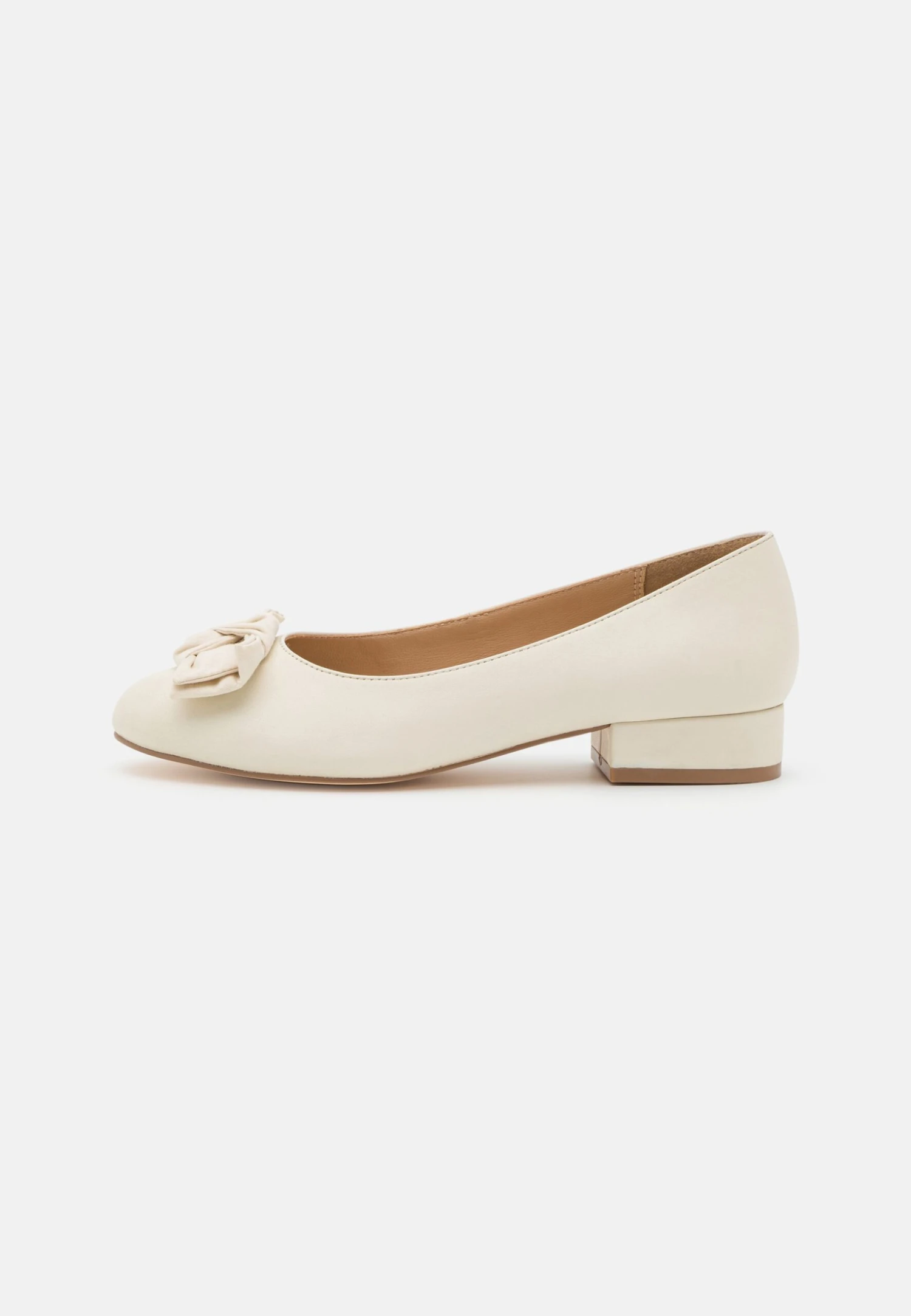 Leather Wide Fit - Ballerina'S - White 4 Leather Wide Fit - Ballerina'S - White - Afbeelding 2