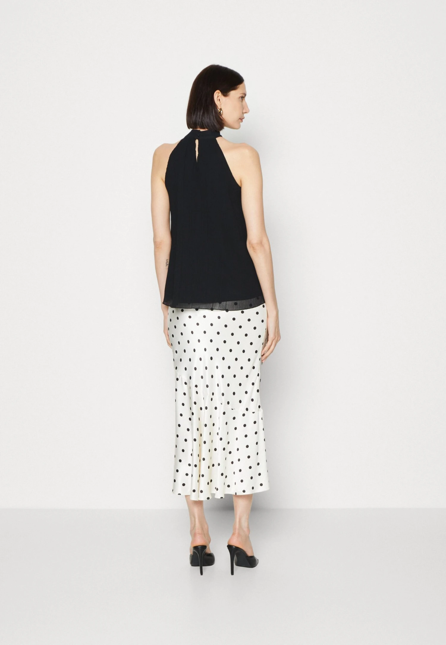 Anna Field Woven Plissee Top- Top - Black 5 Anna Field Woven Plissee Top- Top - Black - Afbeelding 3