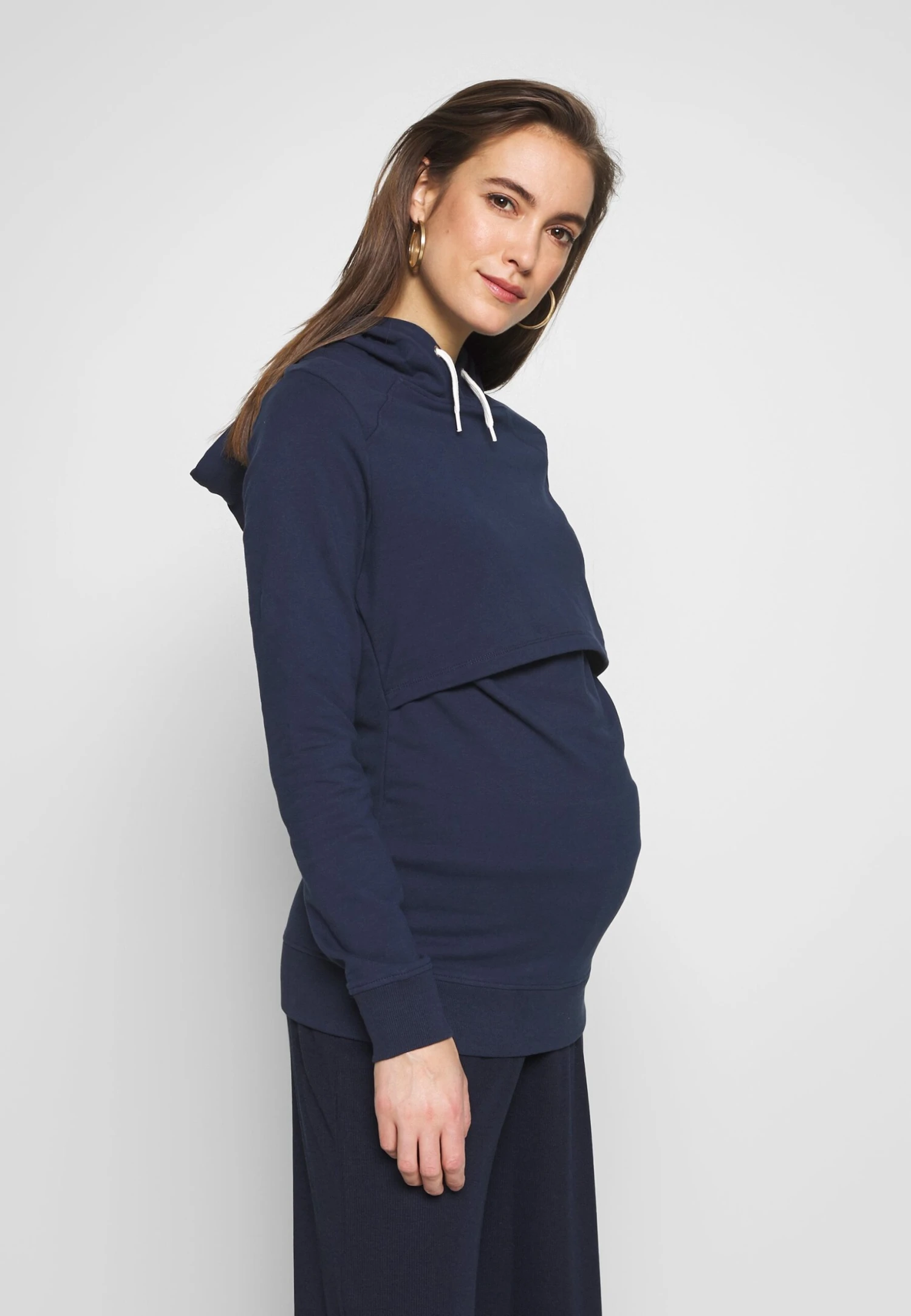 Nursing - Sweatshirt - Hoodie - Peacoat 3 Nursing - Sweatshirt - Hoodie - Peacoat