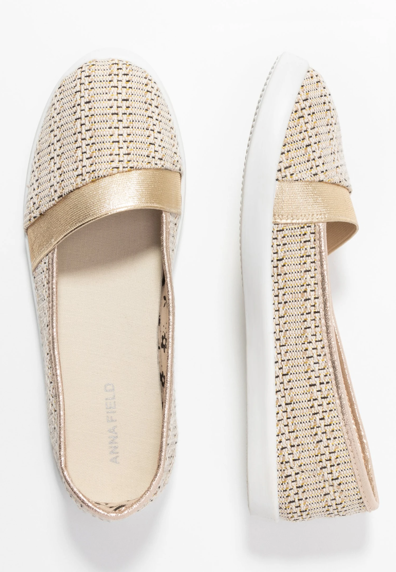 Anna Field Instappers - Beige 6 Anna Field Instappers - Beige - Afbeelding 4