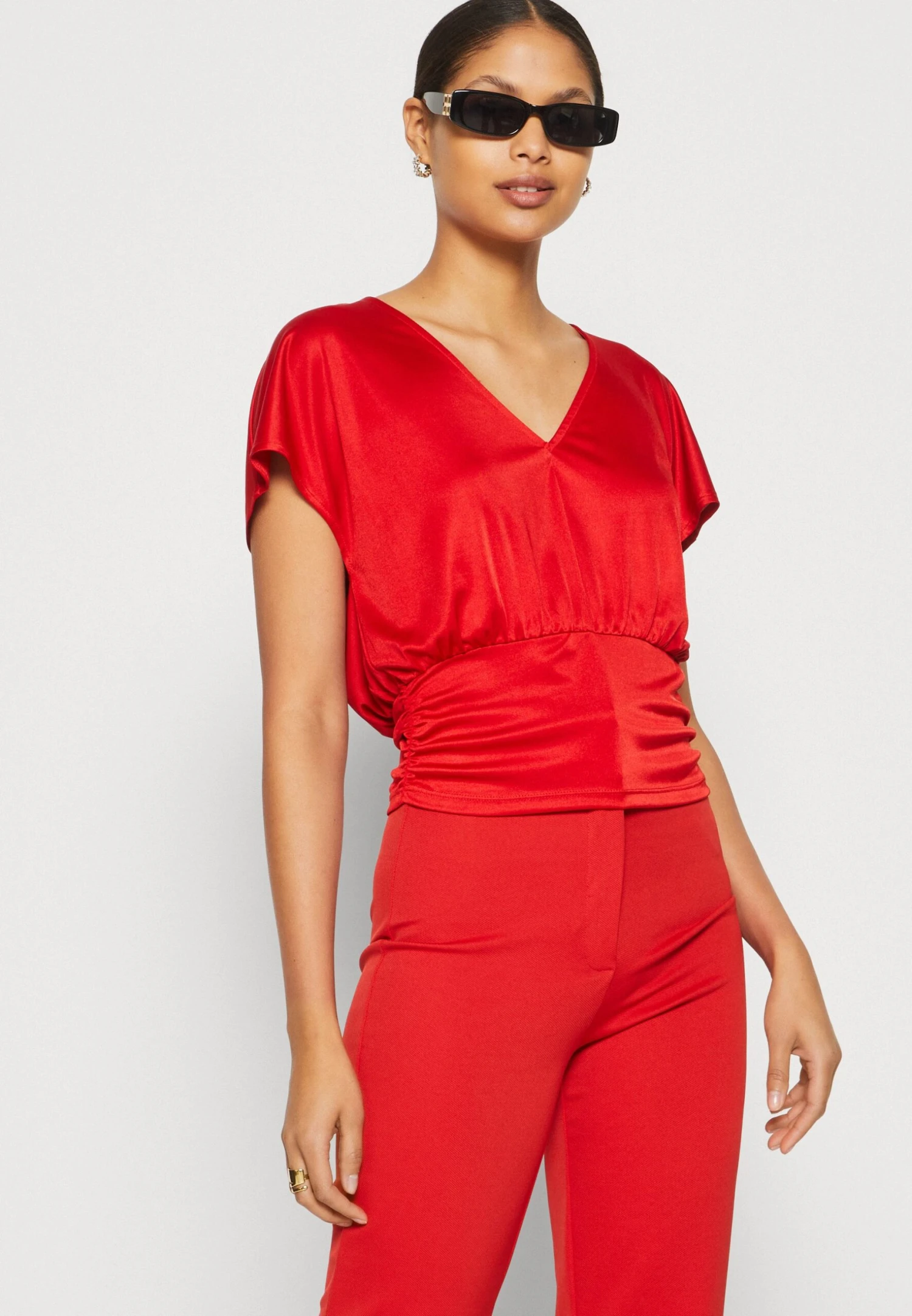 Anna Field T-Shirt Print - Red 6 Anna Field T-Shirt Print - Red - Afbeelding 4