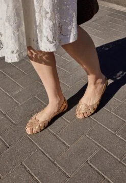 Anna Field Leather - Peeptoe Ballerina'S - Gold 13 Anna Field Leather - Peeptoe Ballerina'S - Gold -Anna Field 0ef96dcbe1e54b399c92c0e4f8428919