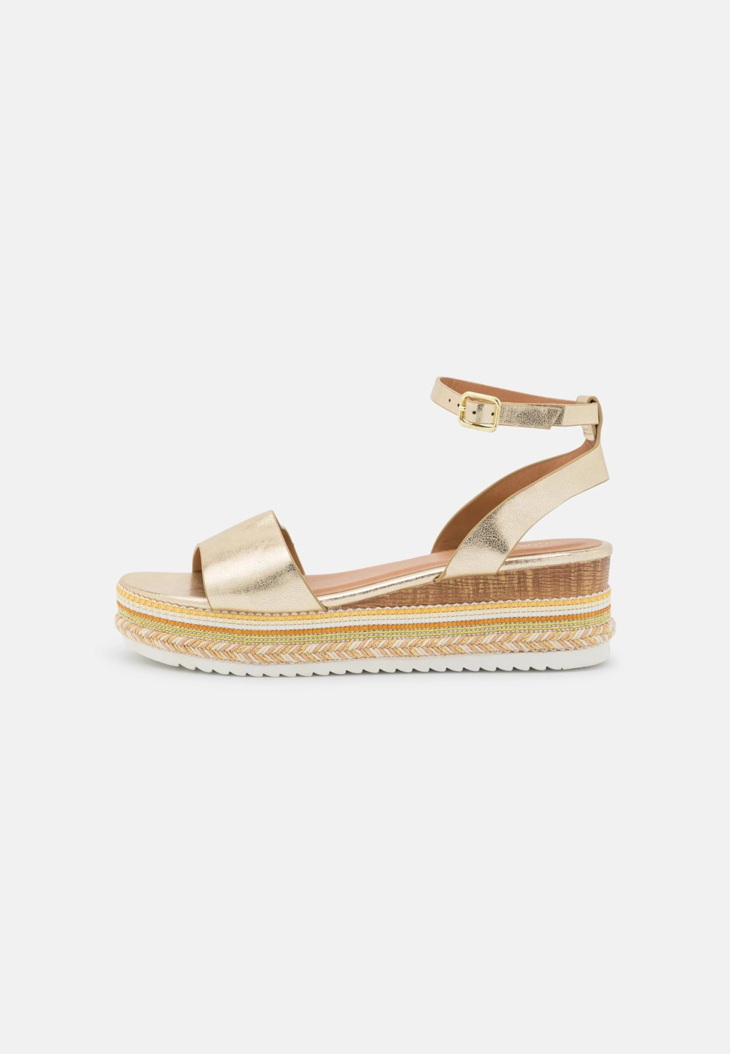 Anna Field Sandalen Met Plateauzool - Gold 4 Anna Field Sandalen Met Plateauzool - Gold - Afbeelding 2