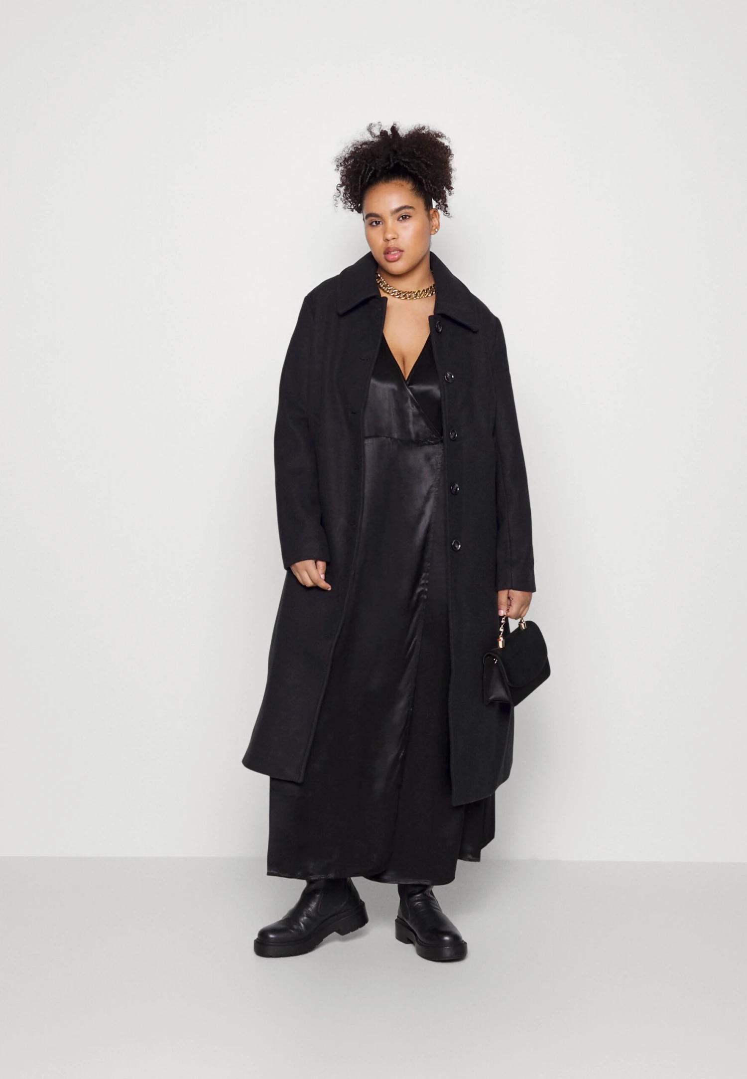 Mantel - Black 4 Mantel - Black - Afbeelding 2