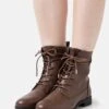 Anna Field Veterboots - Dark Brown 2 Anna Field Veterboots - Dark Brown -Anna Field 169b6bc02e8b416284f742328d8d439a