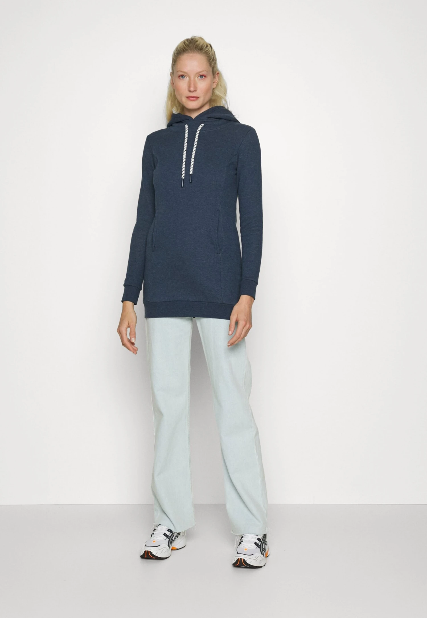 Hoodie - Mottled Dark Blue 4 Hoodie - Mottled Dark Blue - Afbeelding 2