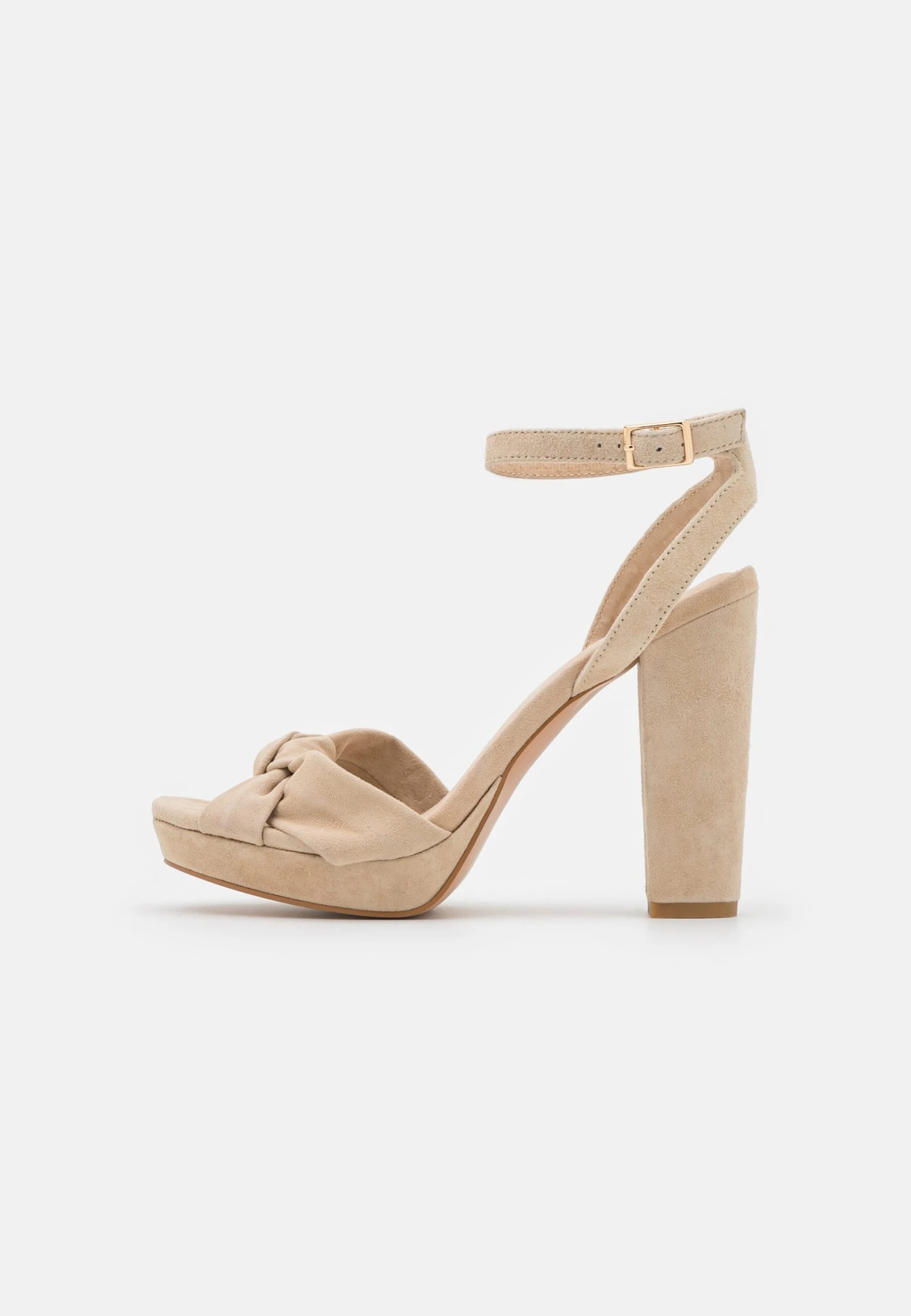 Anna Field Leather - Sandalen Met Hoge Hak - Beige 4 Anna Field Leather - Sandalen Met Hoge Hak - Beige - Afbeelding 2