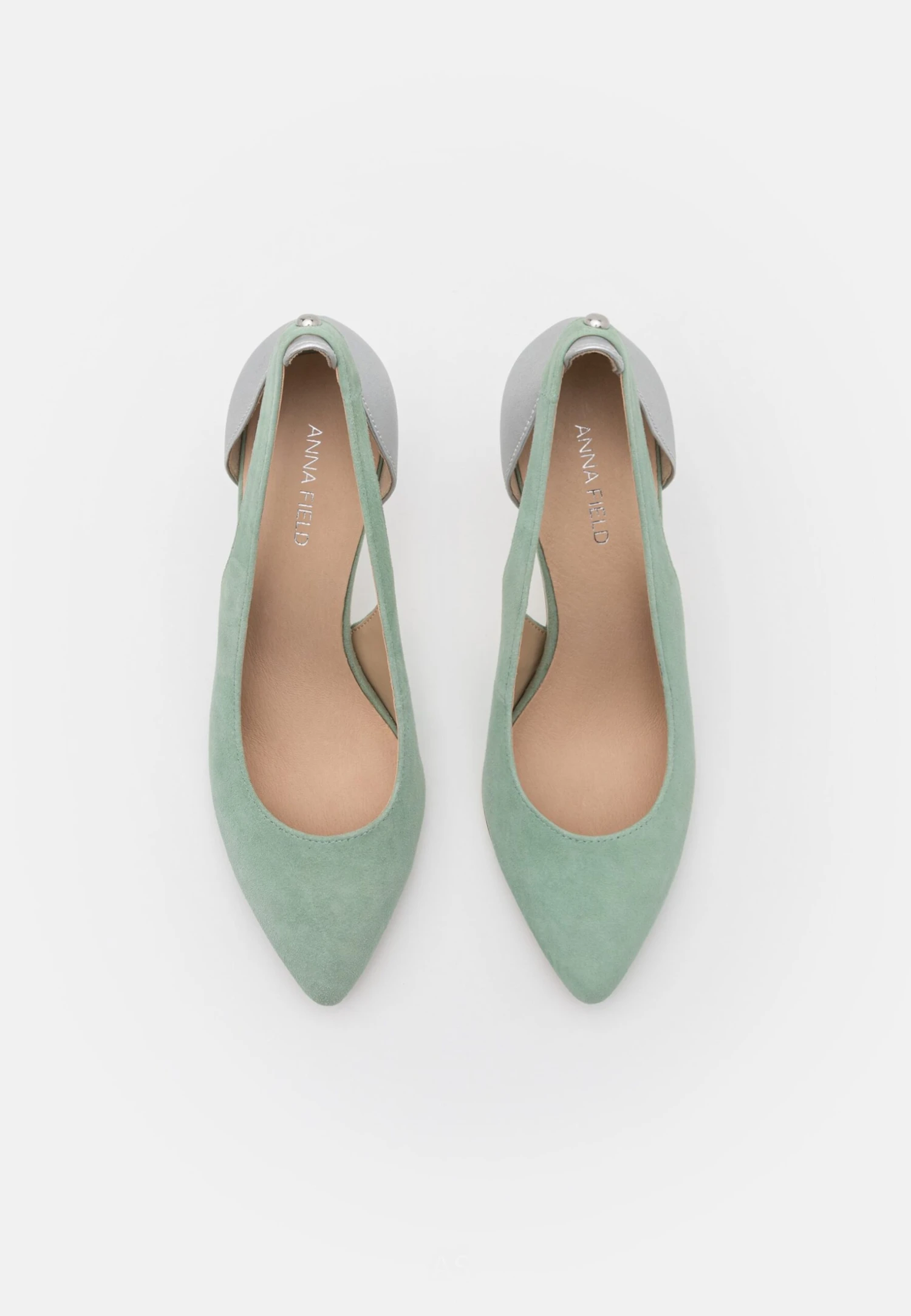 Anna Field Leather - Hoge Hakken - Mint/Silver 8 Anna Field Leather - Hoge Hakken - Mint/Silver - Afbeelding 6