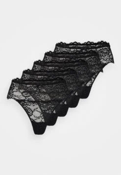 Anna Field 5Pp High Rise Lace Thong - String - Black 10 Anna Field 5Pp High Rise Lace Thong - String - Black -Anna Field 1d7323e8540d4a6dba0ff1fa79eb0047
