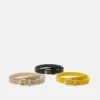 Anna Field 3 Pack - Riem - Black/Yellow/Taupe