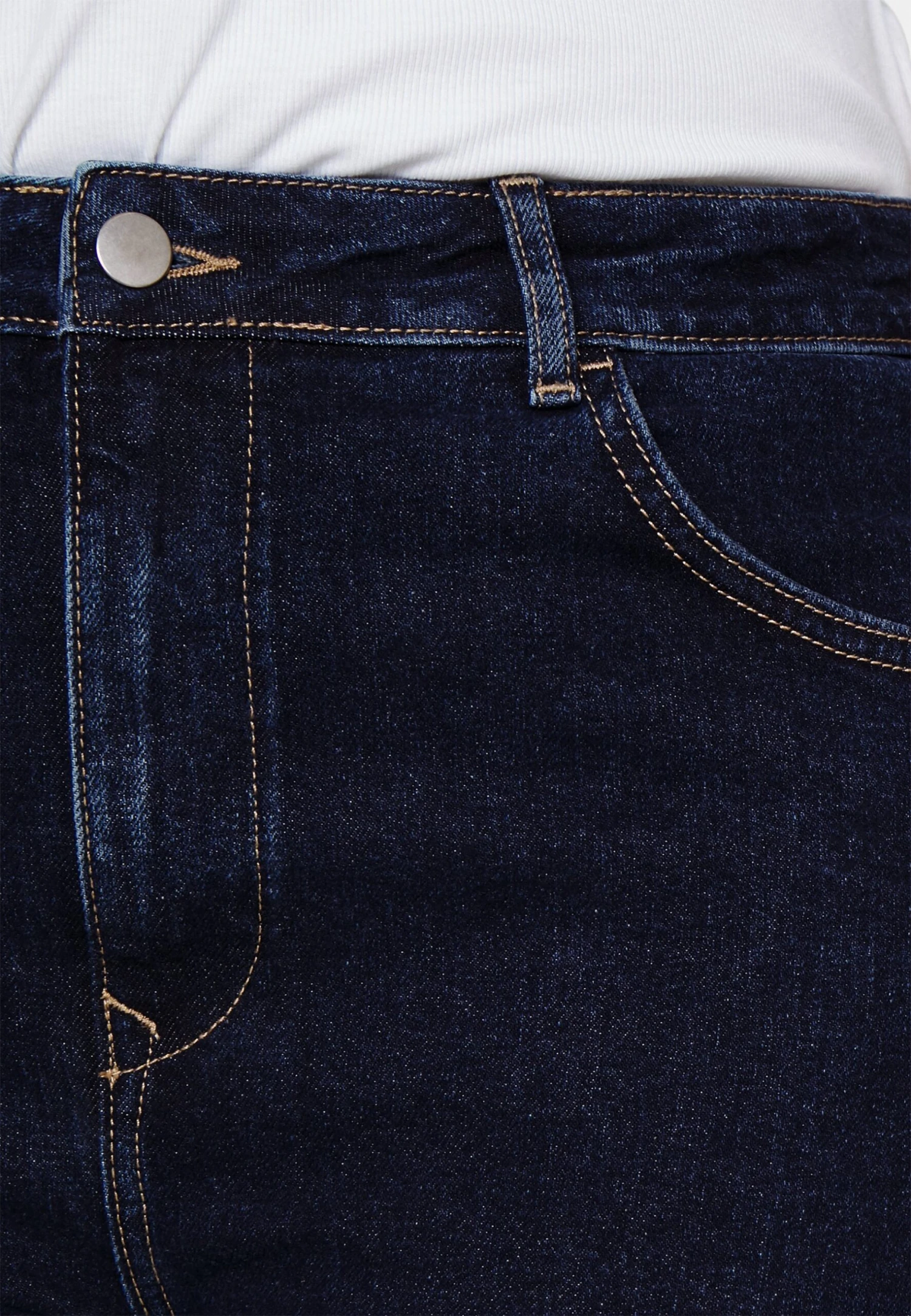 Bootcut Jeans - Dark Blue Denim 7 Bootcut Jeans - Dark Blue Denim - Afbeelding 5