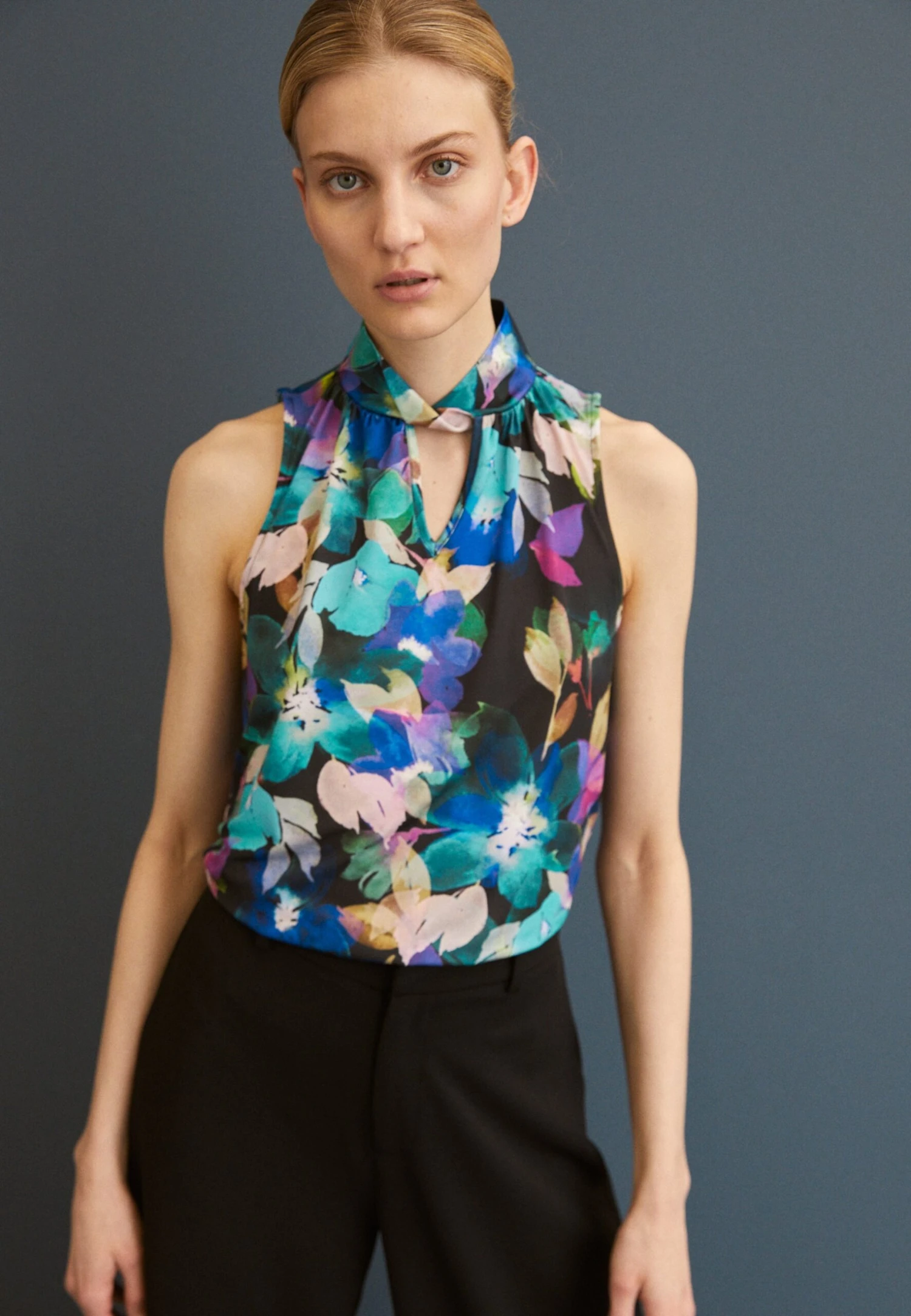 Anna Field Top - Blue/Purple 3 Anna Field Top - Blue/Purple