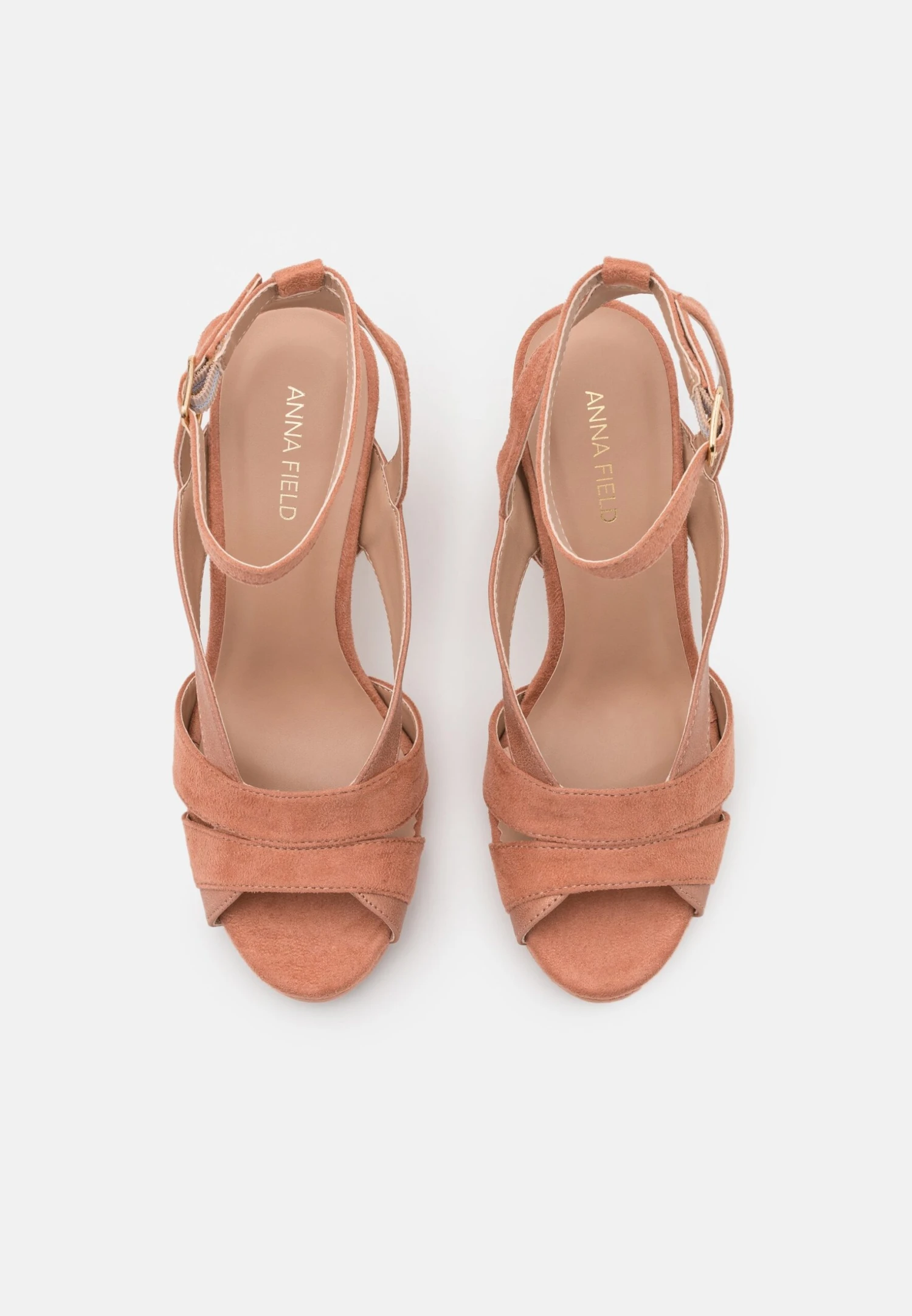 Anna Field Sandalen Met Plateauzool - Dark Rose 8 Anna Field Sandalen Met Plateauzool - Dark Rose - Afbeelding 6