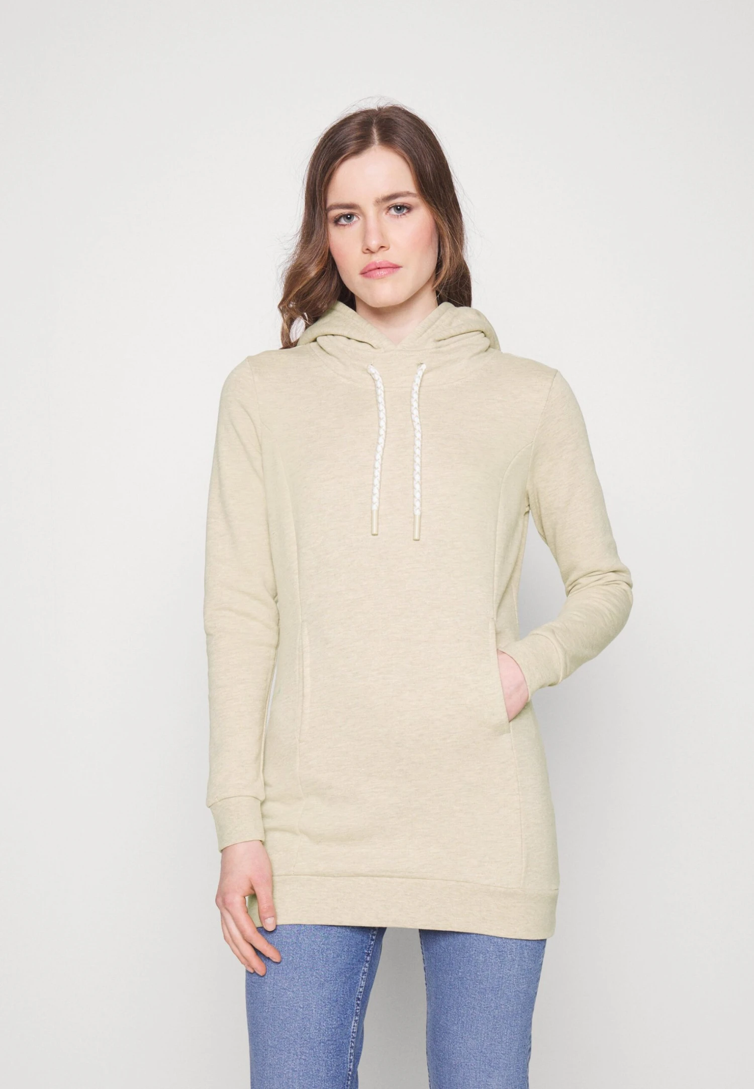 Hoodie - Mottled Beige 3 Hoodie - Mottled Beige