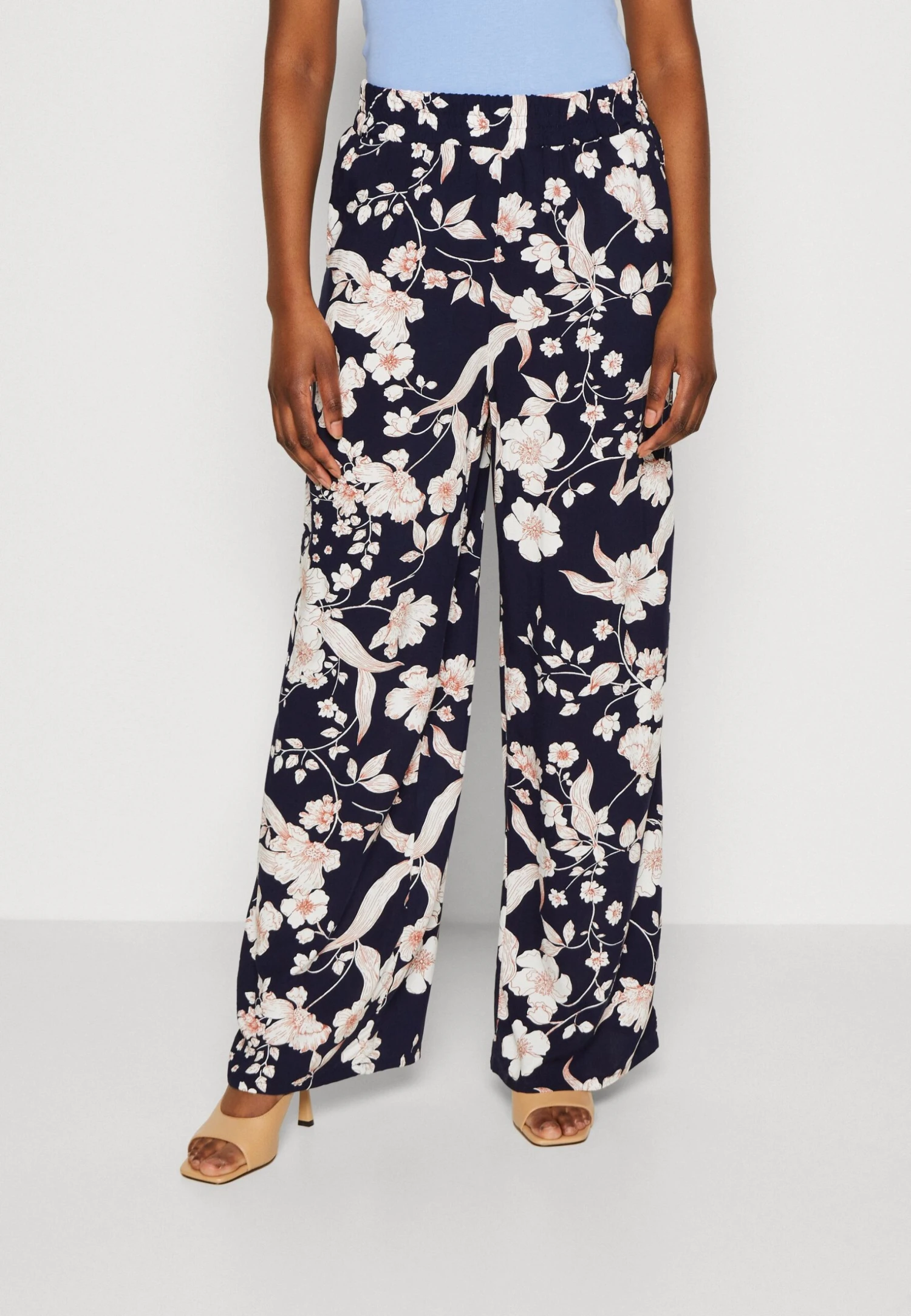 Anna Field Broek - Black/Off White/Multi Coloured 3 Anna Field Broek - Black/Off White/Multi Coloured