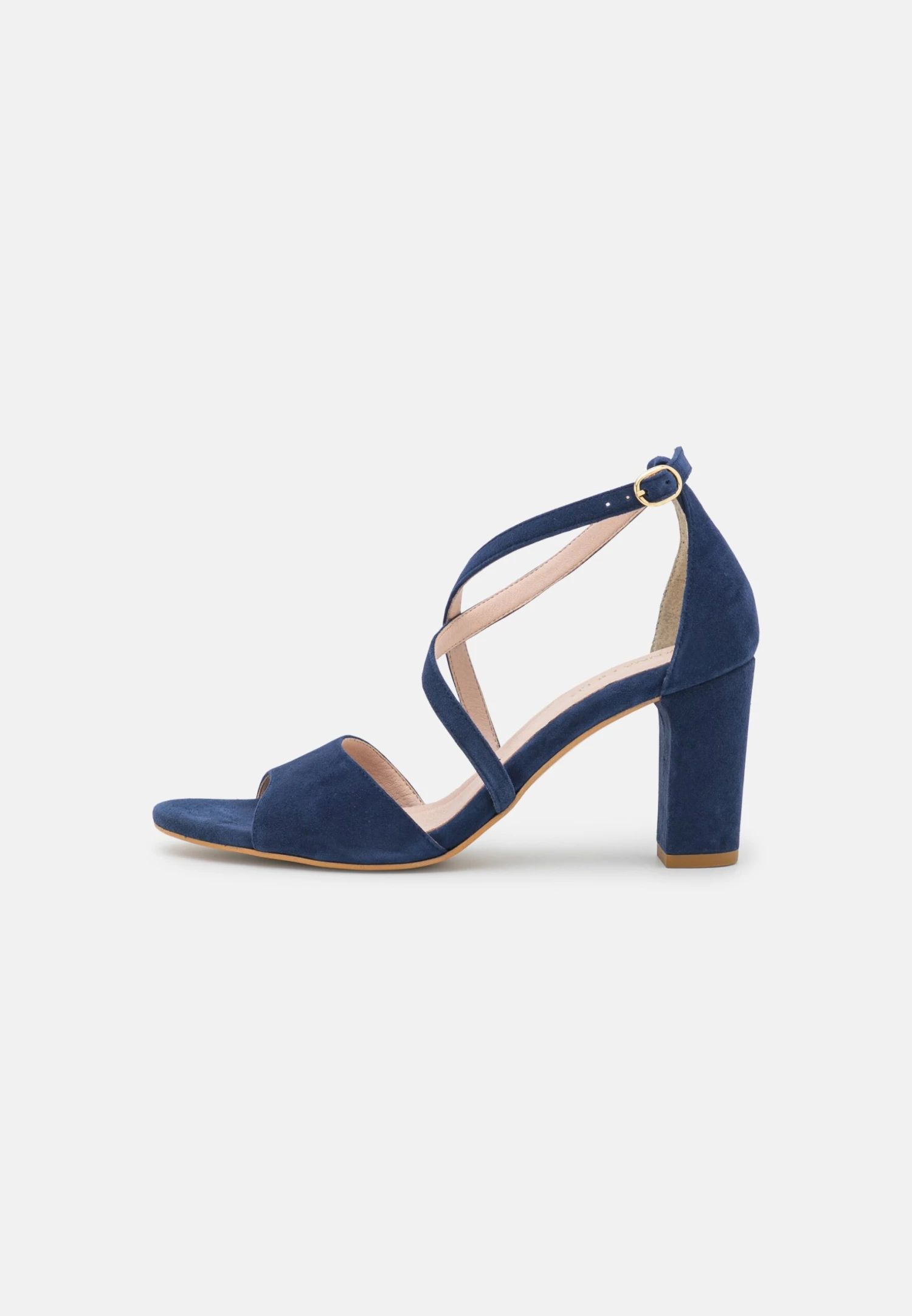 Anna Field Leather- Sandalen Met Hoge Hak - Dark Blue 4 Anna Field Leather- Sandalen Met Hoge Hak - Dark Blue - Afbeelding 2