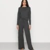 Anna Field Wide Leg - Pyjama - Dark Grey 1 Anna Field Wide Leg - Pyjama - Dark Grey -Anna Field 24b5bf2165d64e47b214e7a1fe9c82d4