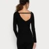 Anna Field Offener Rücken Bodycon Mini Strickkleid - Etui-Jurk - Black 1 Anna Field Offener Rücken Bodycon Mini Strickkleid - Etui-Jurk - Black -Anna Field 25fed224e72345b8b83ced82993358f5