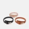 Anna Field 3 Pack - Riem - Black/Cognac/Pink 2 Anna Field 3 Pack - Riem - Black/Cognac/Pink -Anna Field 262963ffe68d4cd9bf15ce9d981d1269
