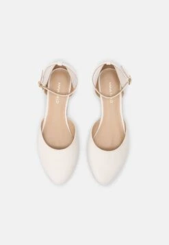 Leather - Ballerina'S Met Enkelbandjes -White 14 Leather - Ballerina'S Met Enkelbandjes -White -Anna Field 266adc0ebe3b49ebb20886fb98a4a64c