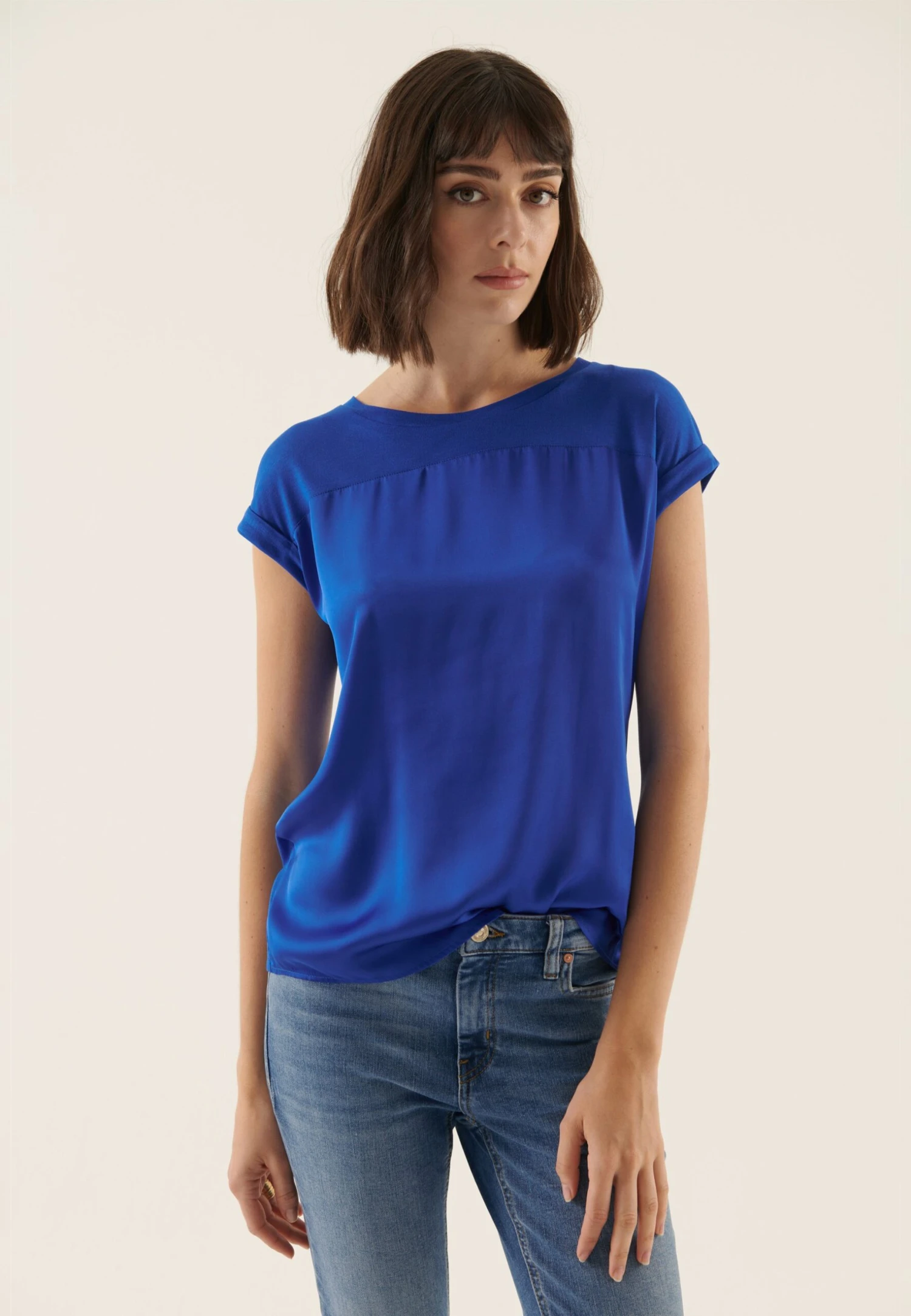 Anna Field T-Shirt Print - Blue 3 Anna Field T-Shirt Print - Blue