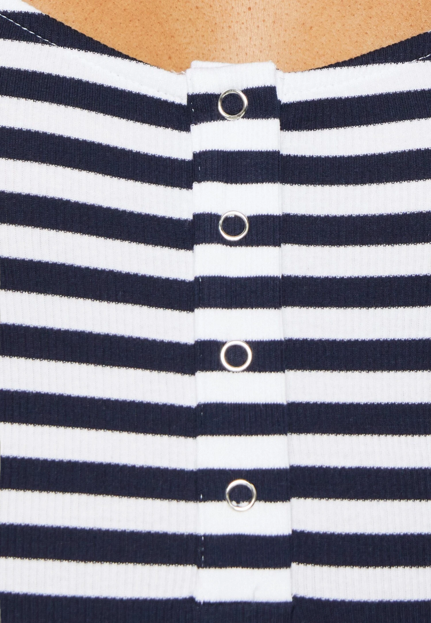 Anna Field Top - White/Blue 8 Anna Field Top - White/Blue - Afbeelding 6