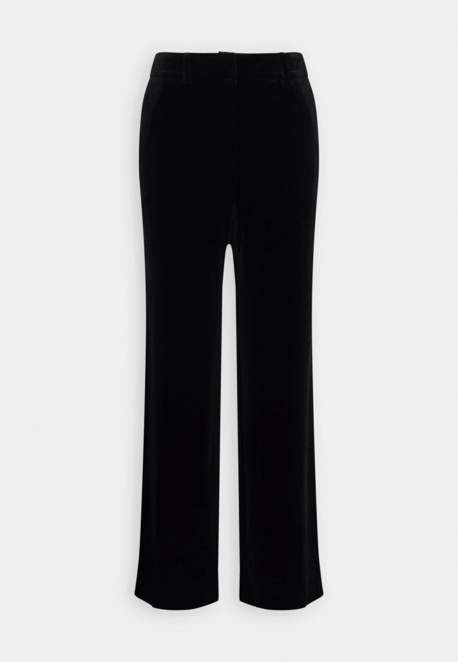 Anna Field VelvetWide Leg Trousers - Broek - Black 6 Anna Field VelvetWide Leg Trousers - Broek - Black - Afbeelding 4
