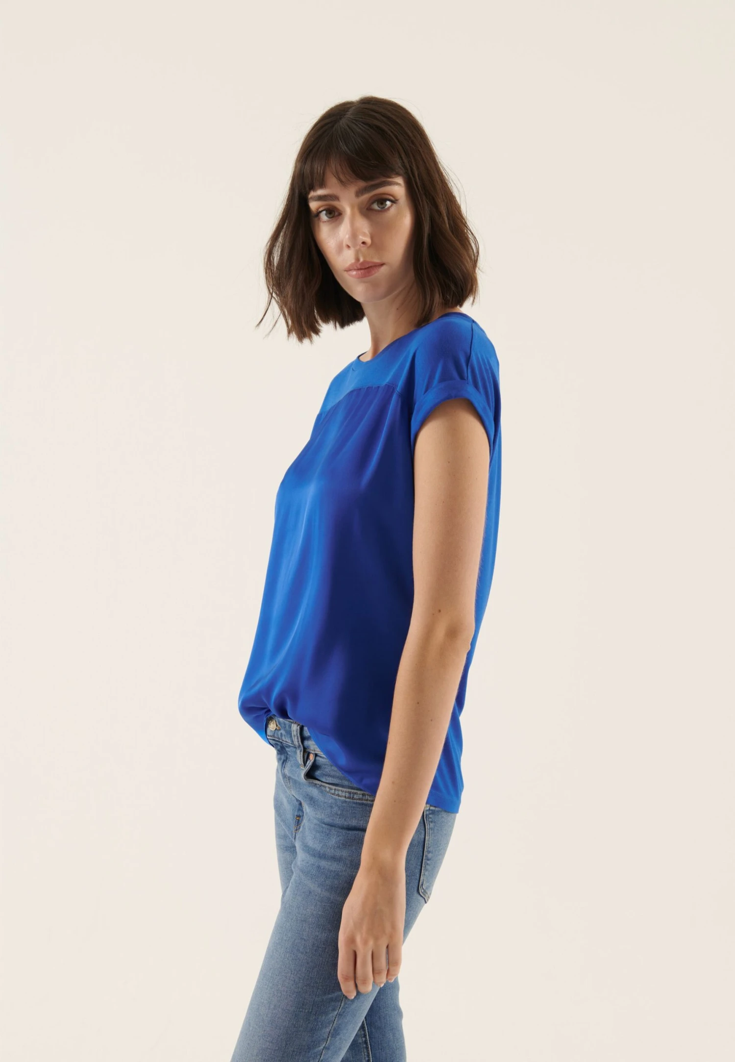 Anna Field T-Shirt Print - Blue 6 Anna Field T-Shirt Print - Blue - Afbeelding 4
