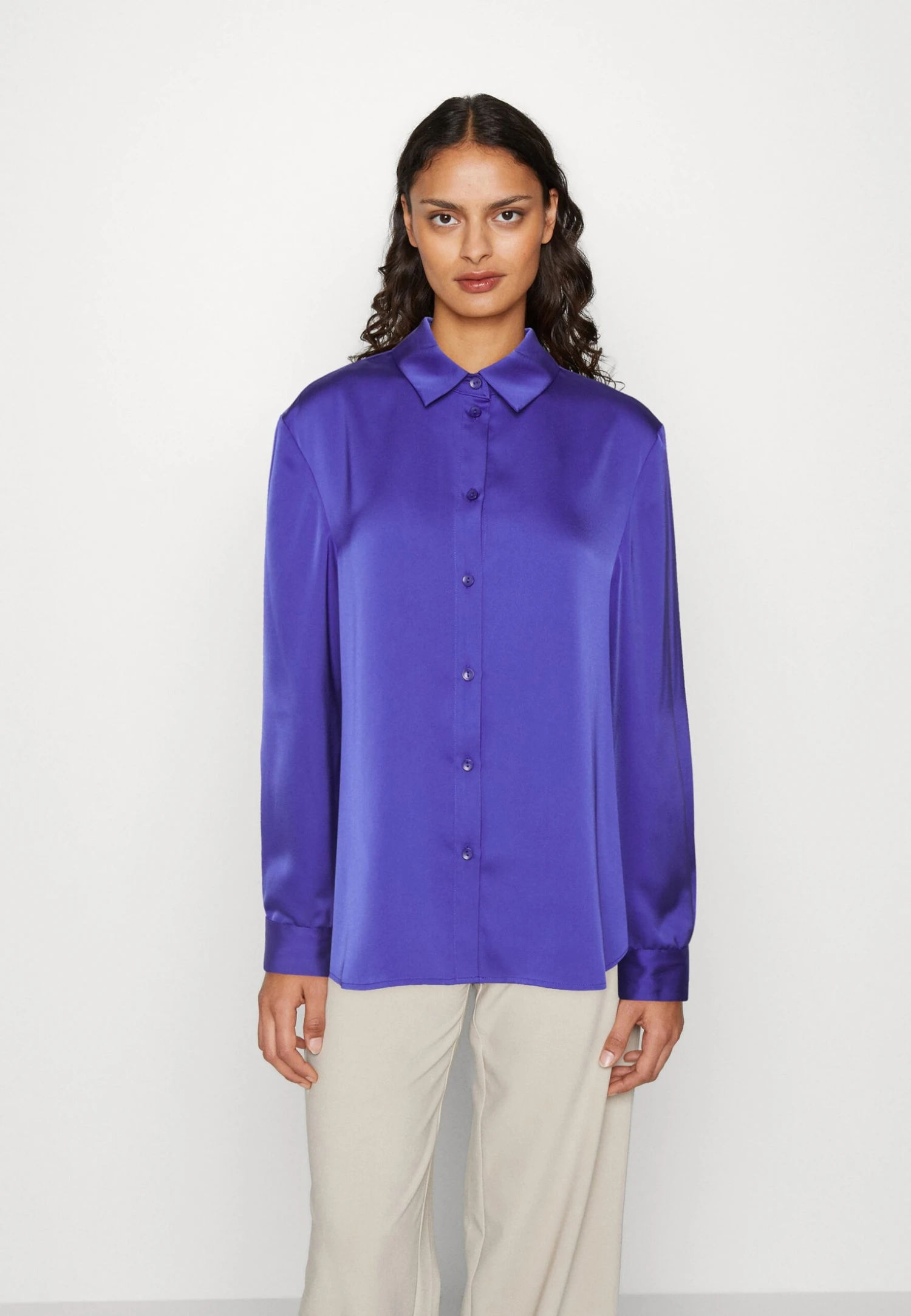 Anna Field Overhemdblouse - Dark Blue 3 Anna Field Overhemdblouse - Dark Blue