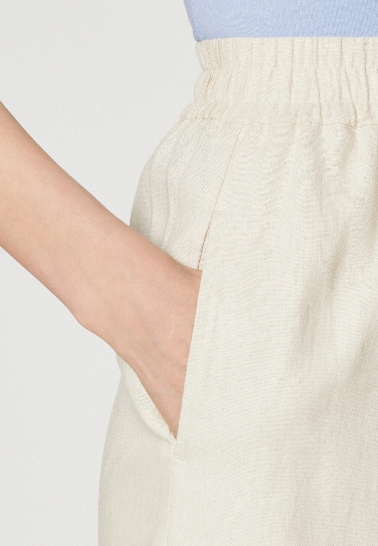 Anna Field Linen Mix - Shorts - Beige 6 Anna Field Linen Mix - Shorts - Beige - Afbeelding 4