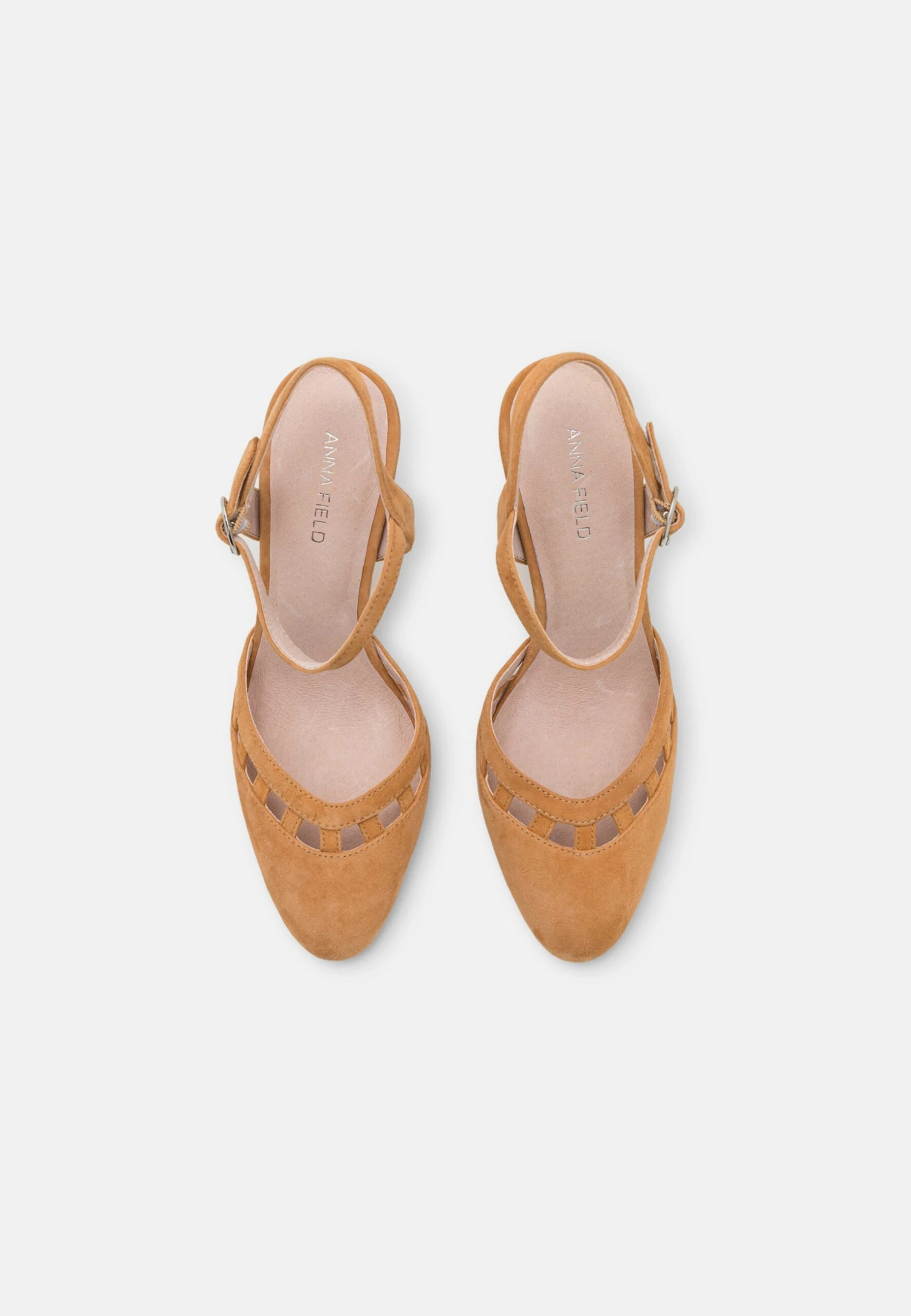 Anna Field Leather- Hoge Hakken - Light Brown 8 Anna Field Leather- Hoge Hakken - Light Brown - Afbeelding 6