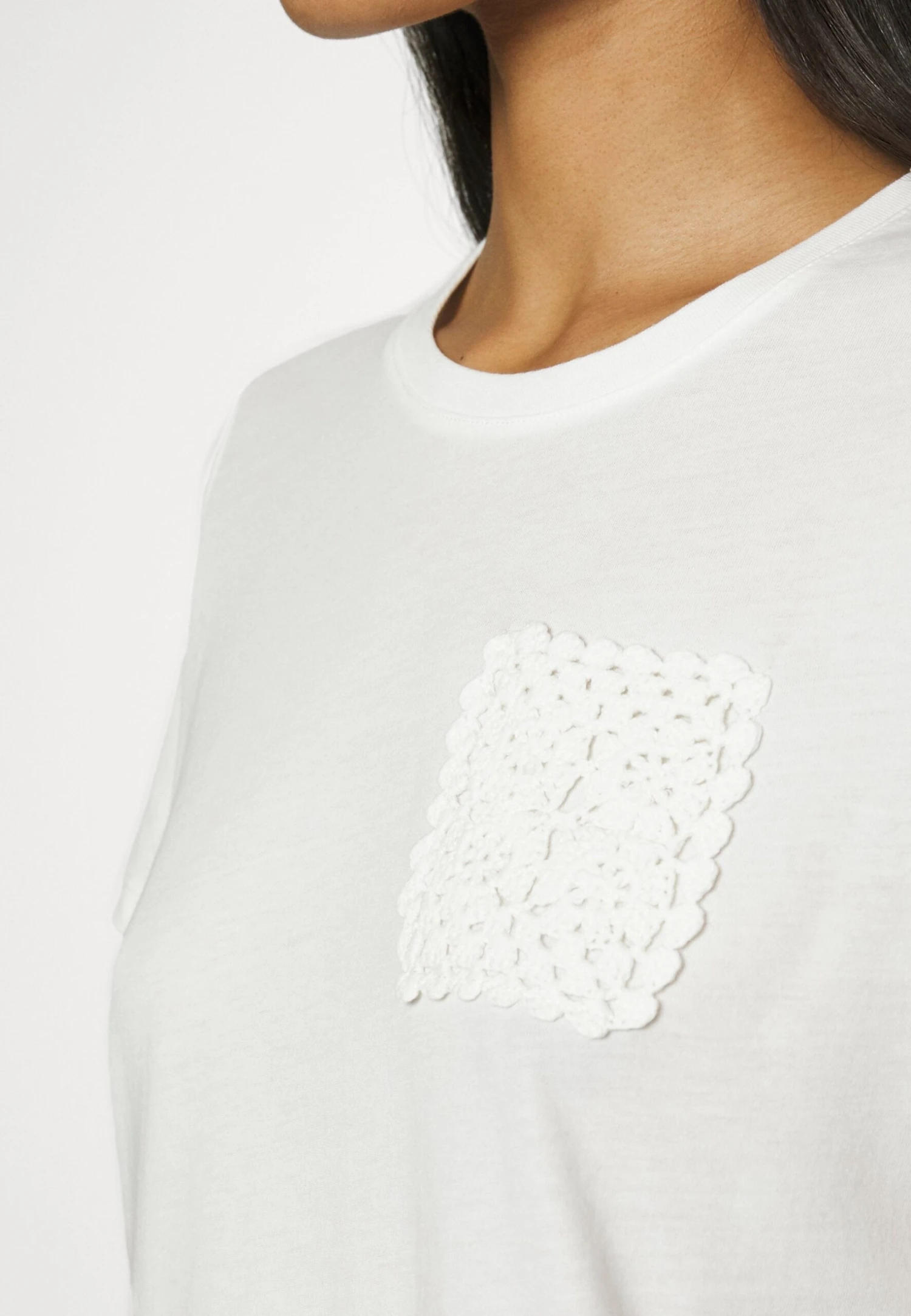 Anna Field T-Shirt Basic - Off White 7 Anna Field T-Shirt Basic - Off White - Afbeelding 5