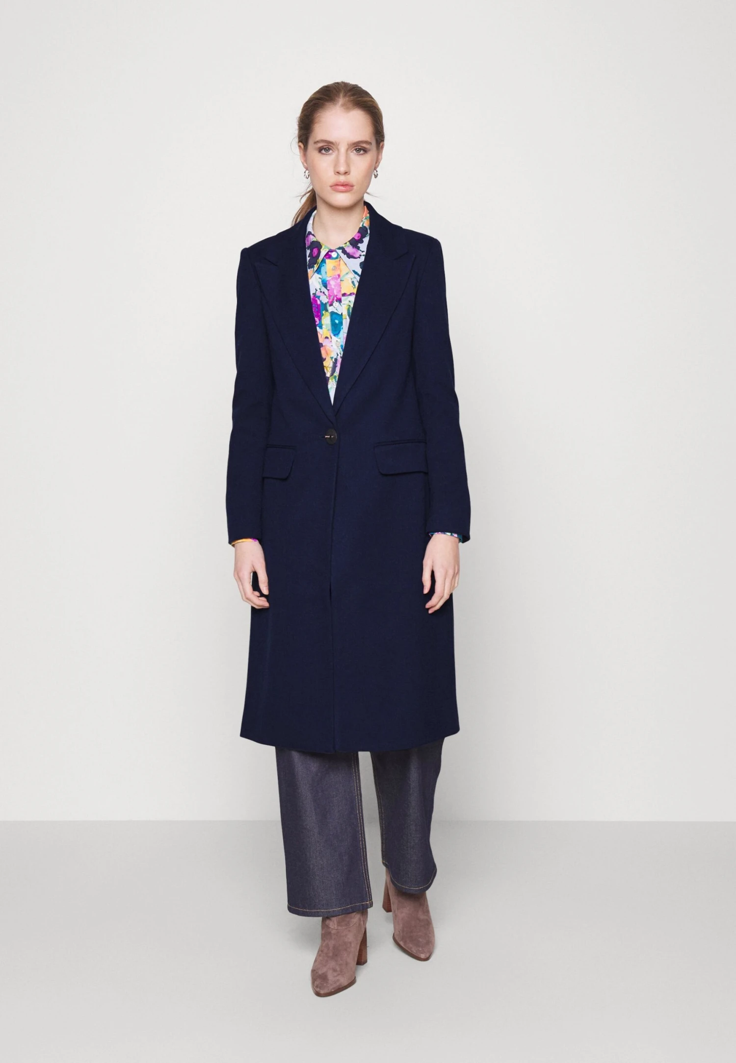 Mantel - Dark Blue 3 Mantel - Dark Blue