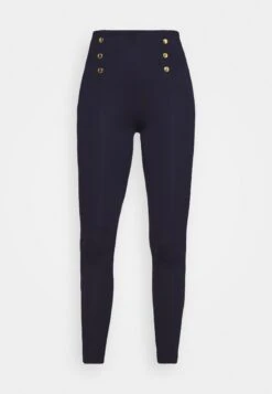 Anna Field Punto Leggings With Button Detail - Legging - Dark Blue 12 Anna Field Punto Leggings With Button Detail - Legging - Dark Blue -Anna Field 46a980d243e44bd0bc0b317bca04d1ba