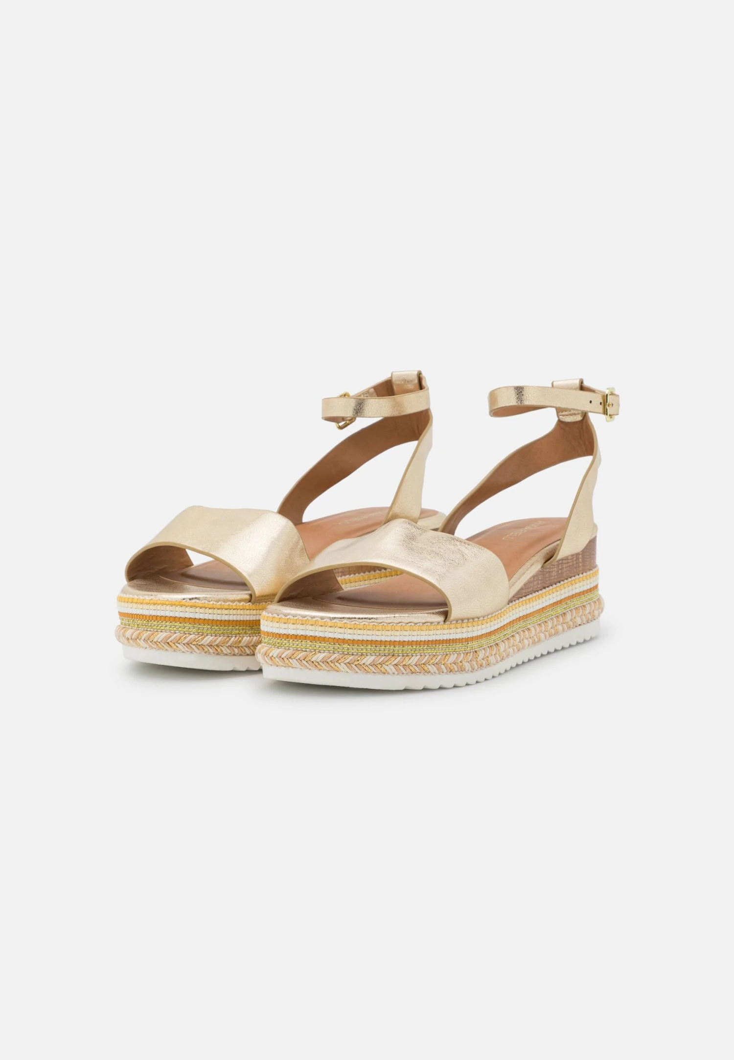 Anna Field Sandalen Met Plateauzool - Gold 5 Anna Field Sandalen Met Plateauzool - Gold - Afbeelding 3
