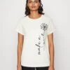 Anna Field T-Shirt Print - Off-White 1 Anna Field T-Shirt Print - Off-White -Anna Field 4ac2d59b9ee5459dbcb3310930fb51c0