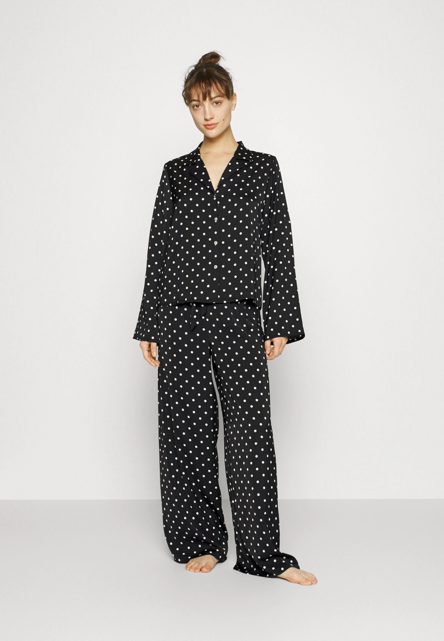 Anna Field Pyjama - Black/Off-White 3 Anna Field Pyjama - Black/Off-White