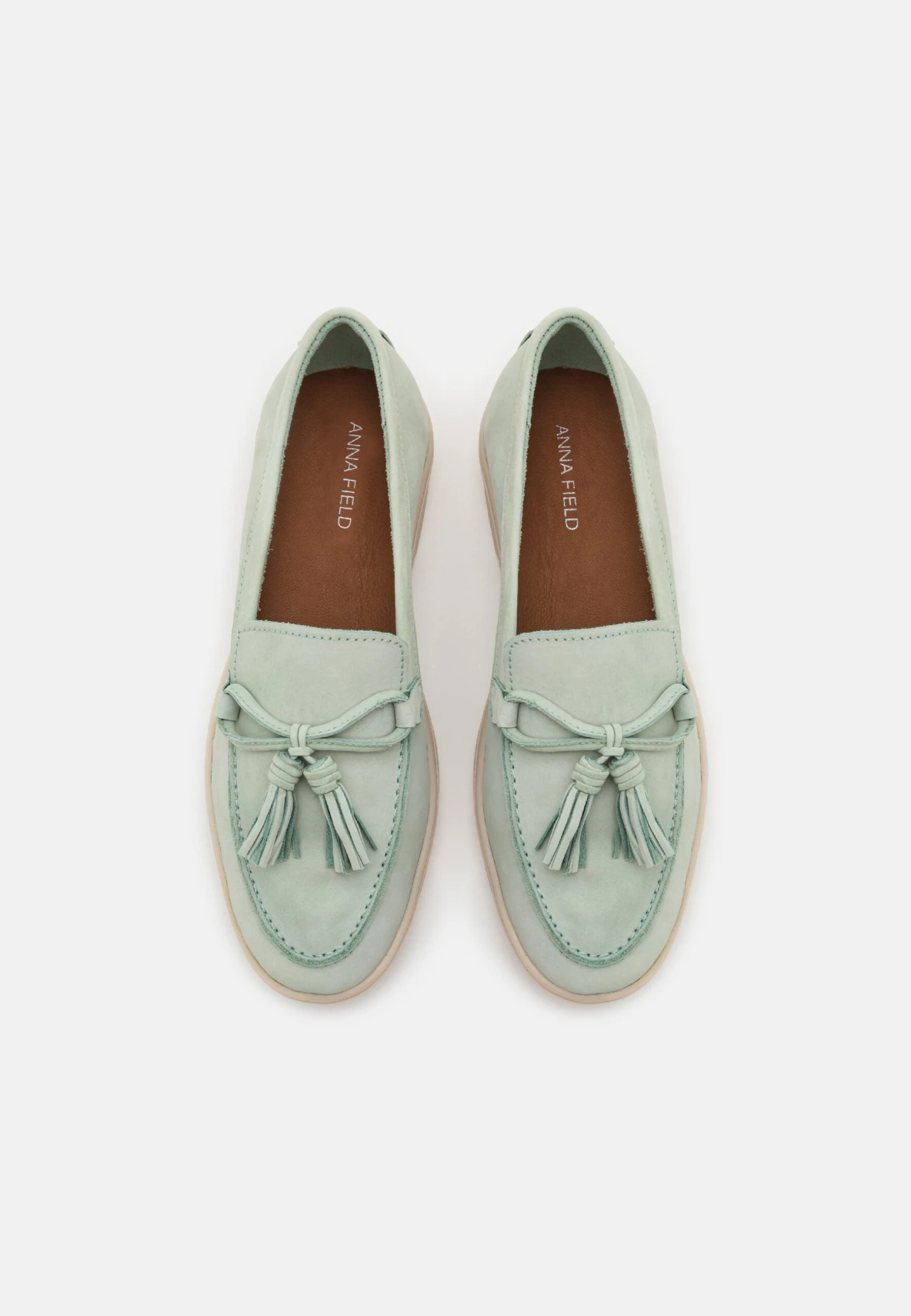 Anna Field Leather - Instappers - Mint 8 Anna Field Leather - Instappers - Mint - Afbeelding 6