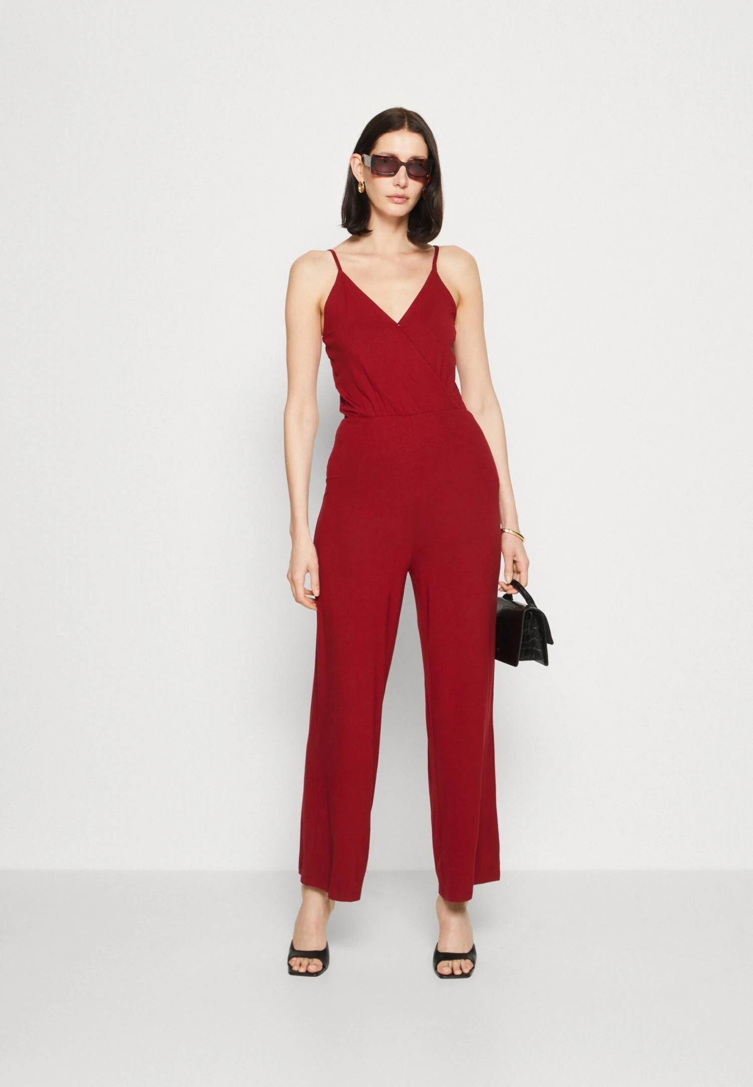 Anna Field Jumpsuit - Dark Red 4 Anna Field Jumpsuit - Dark Red - Afbeelding 2