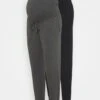 2 Pack - Trainingsbroek - Black/ Dark Grey 1 2 Pack - Trainingsbroek - Black/ Dark Grey -Anna Field 4f98dcb1ab9b41ba82fff11a20b5bc17