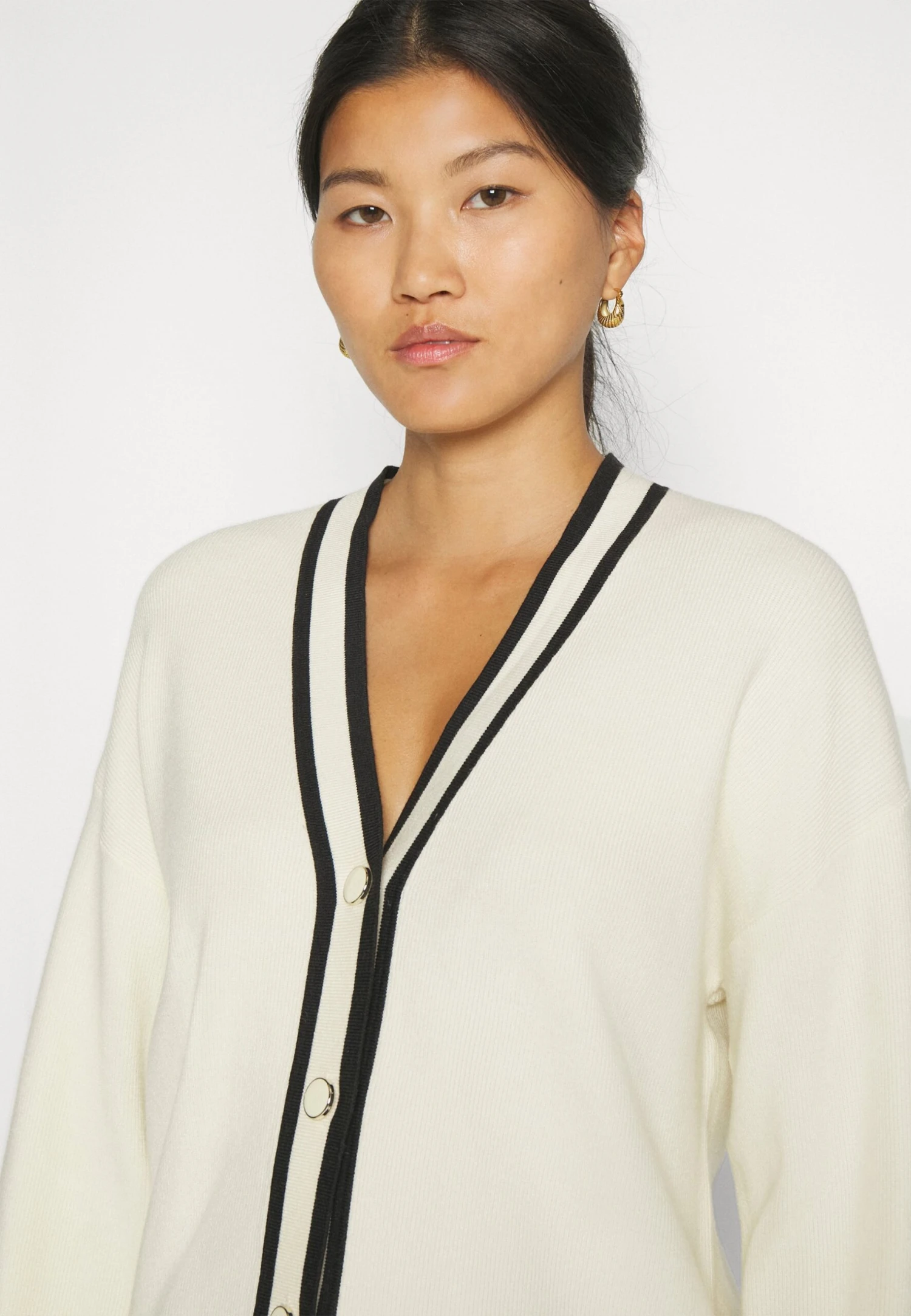 Anna Field Vest - White/Black 7 Anna Field Vest - White/Black - Afbeelding 5