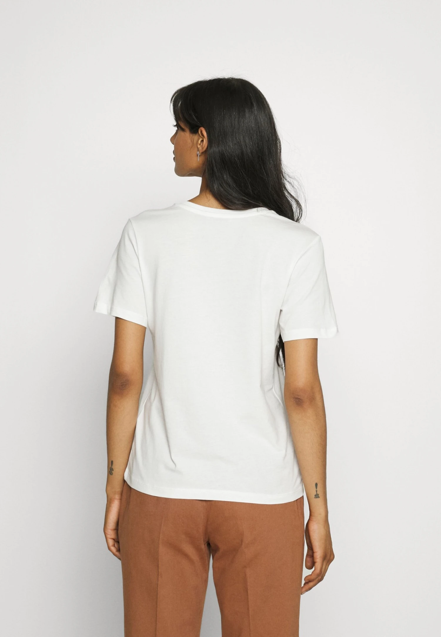 Anna Field T-Shirt Basic - Off White 5 Anna Field T-Shirt Basic - Off White - Afbeelding 3