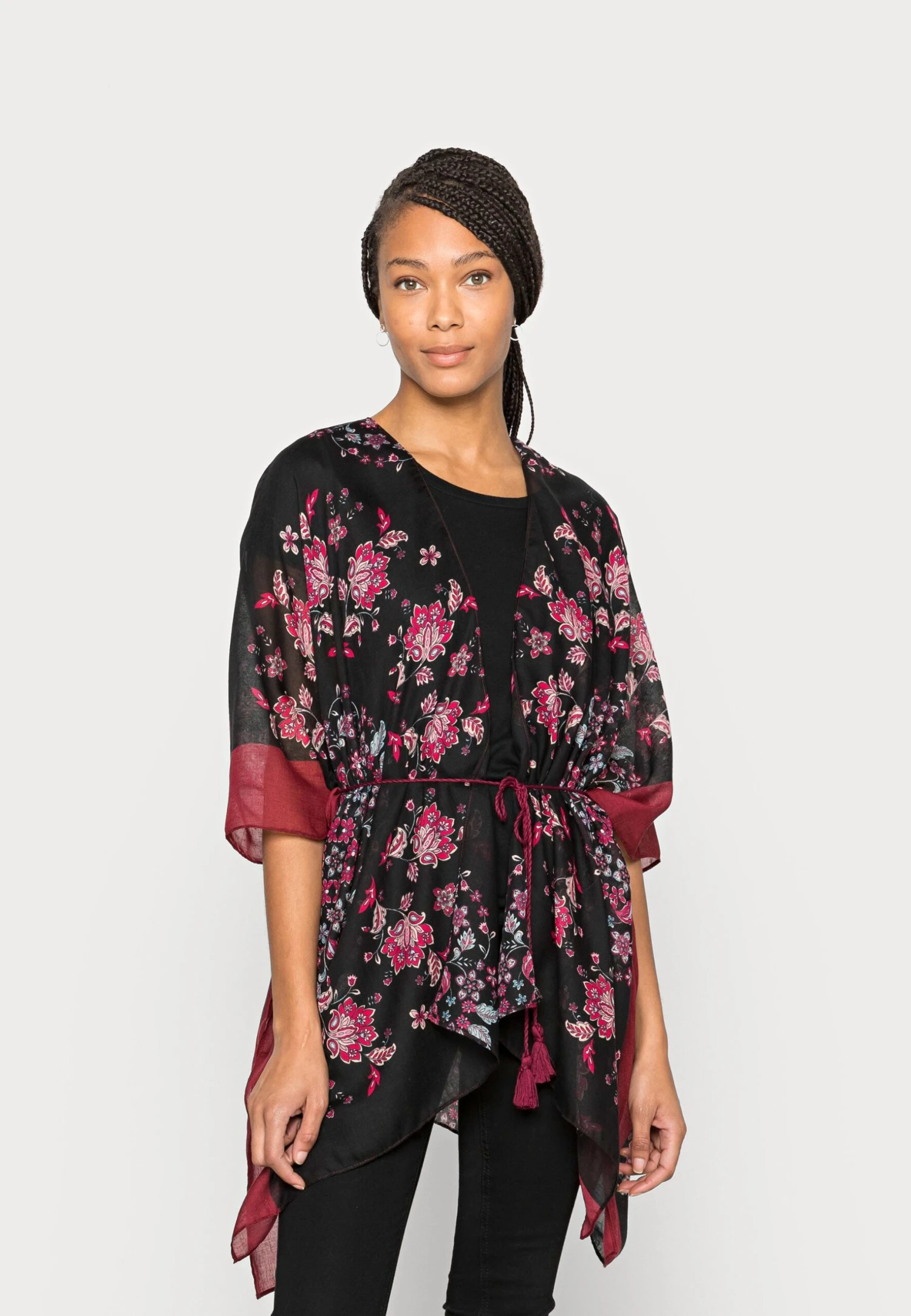 Anna Field Lichte Jas - Black/Blue/Red 3 Anna Field Lichte Jas - Black/Blue/Red