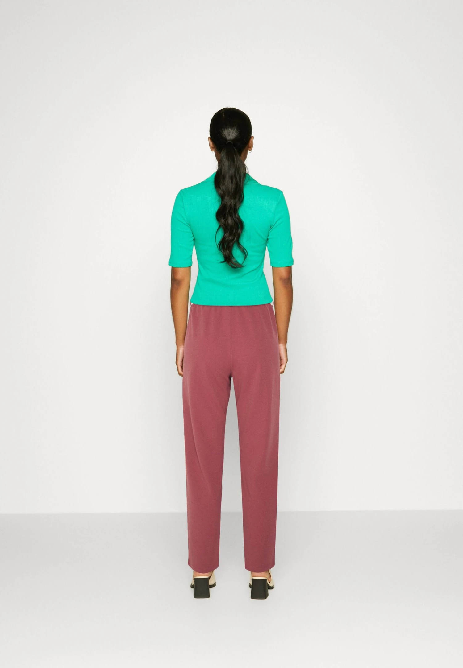 Anna Field Broek -Light Pink 5 Anna Field Broek -Light Pink - Afbeelding 3